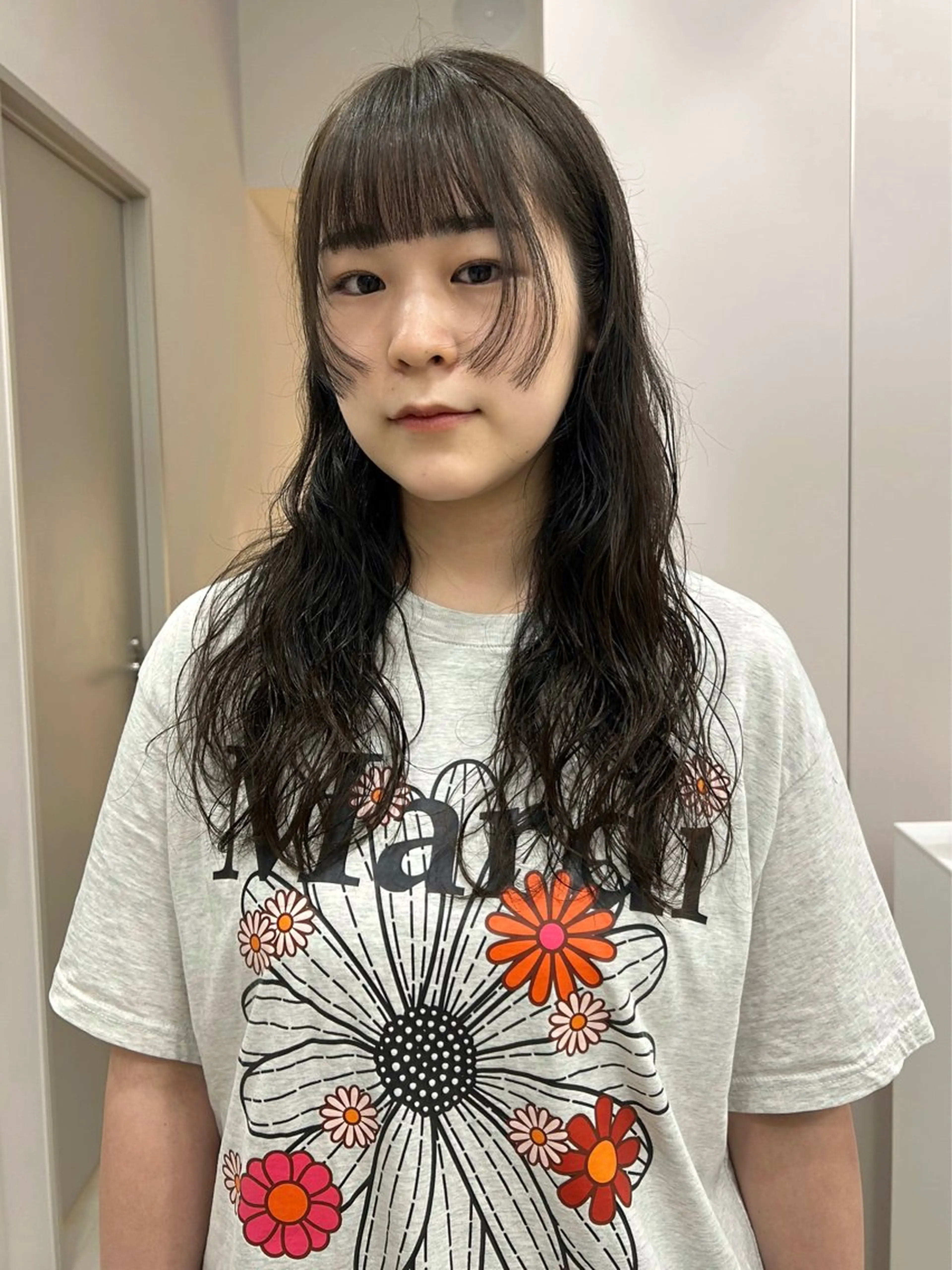 セミロング カラー パーマ aika/パーマ/ ショート/伏見のヘアスタイル