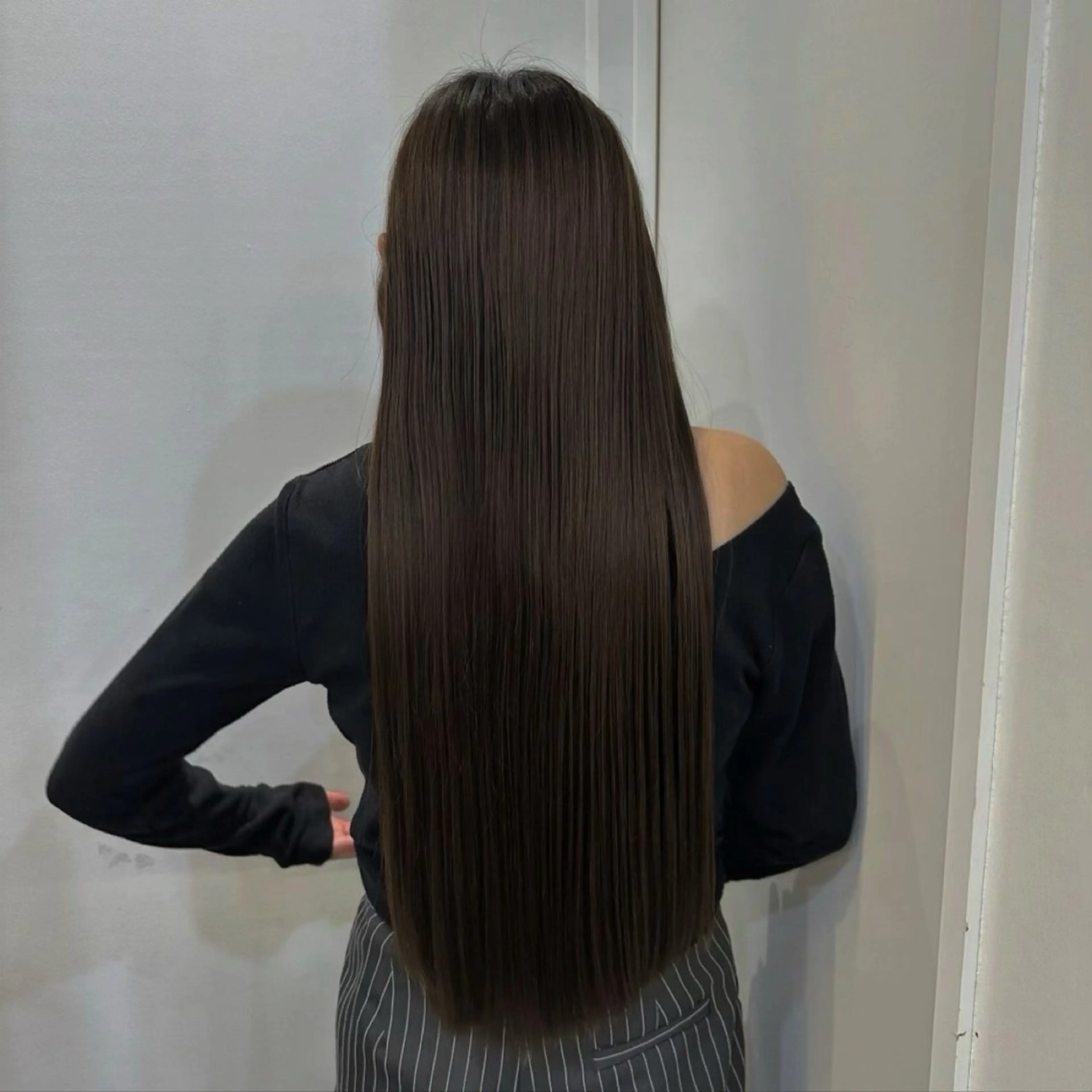 セミロング ハタケナカ コトネのヘアスタイル