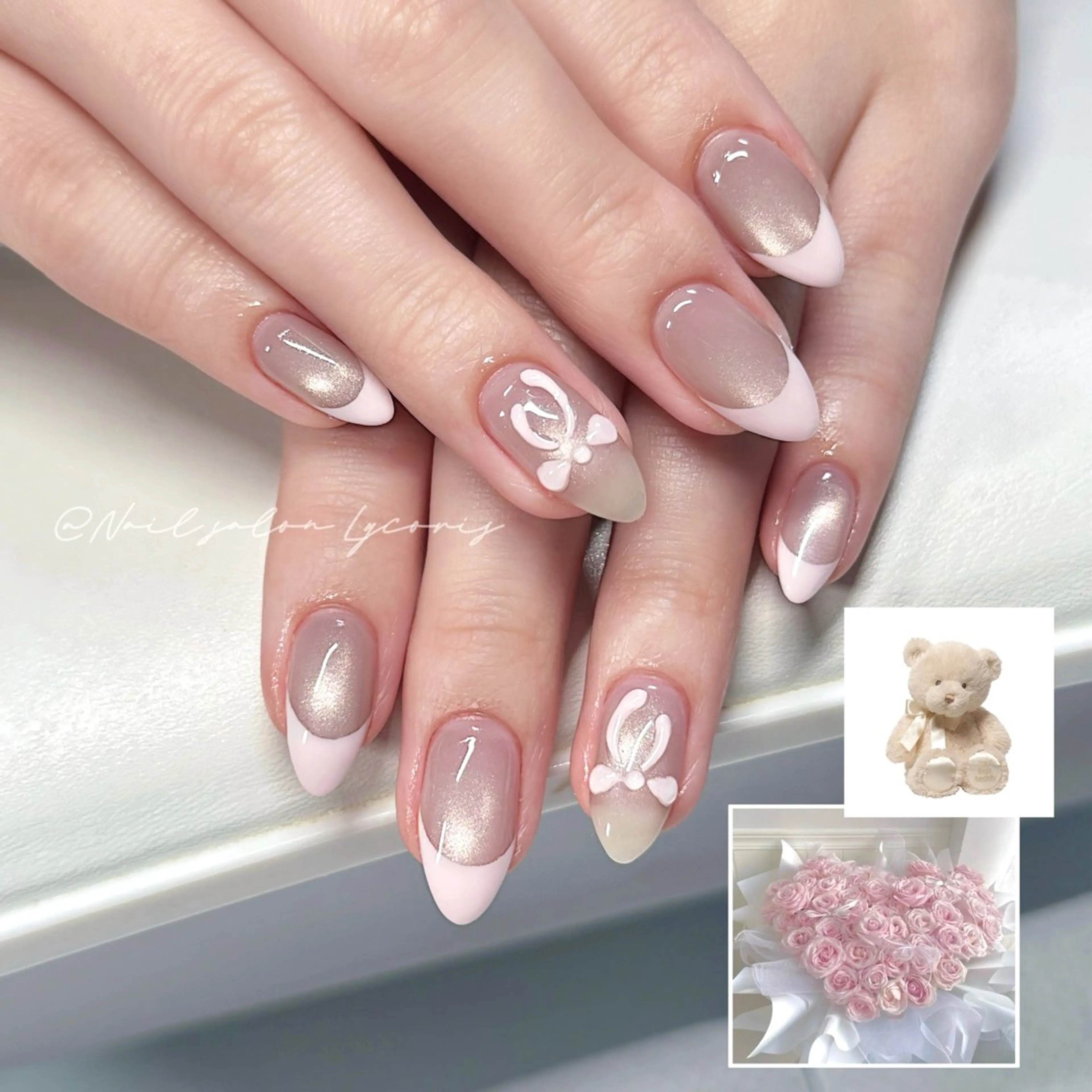 ネイル 春ネイル ハンドネイル Nail salon Lycoris キキのネイルデザイン