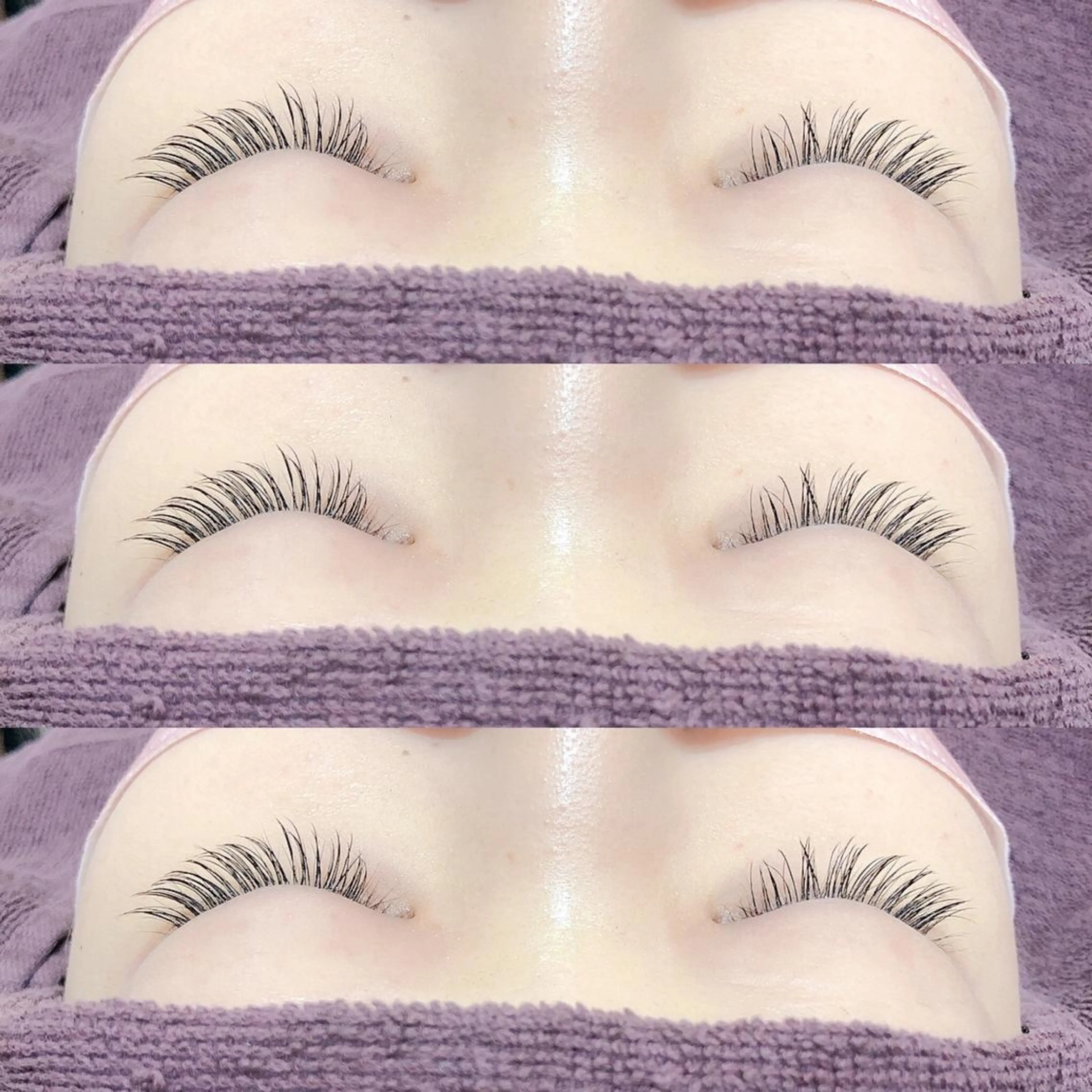 フラットラッシュ80本《ナチュラル》の写真