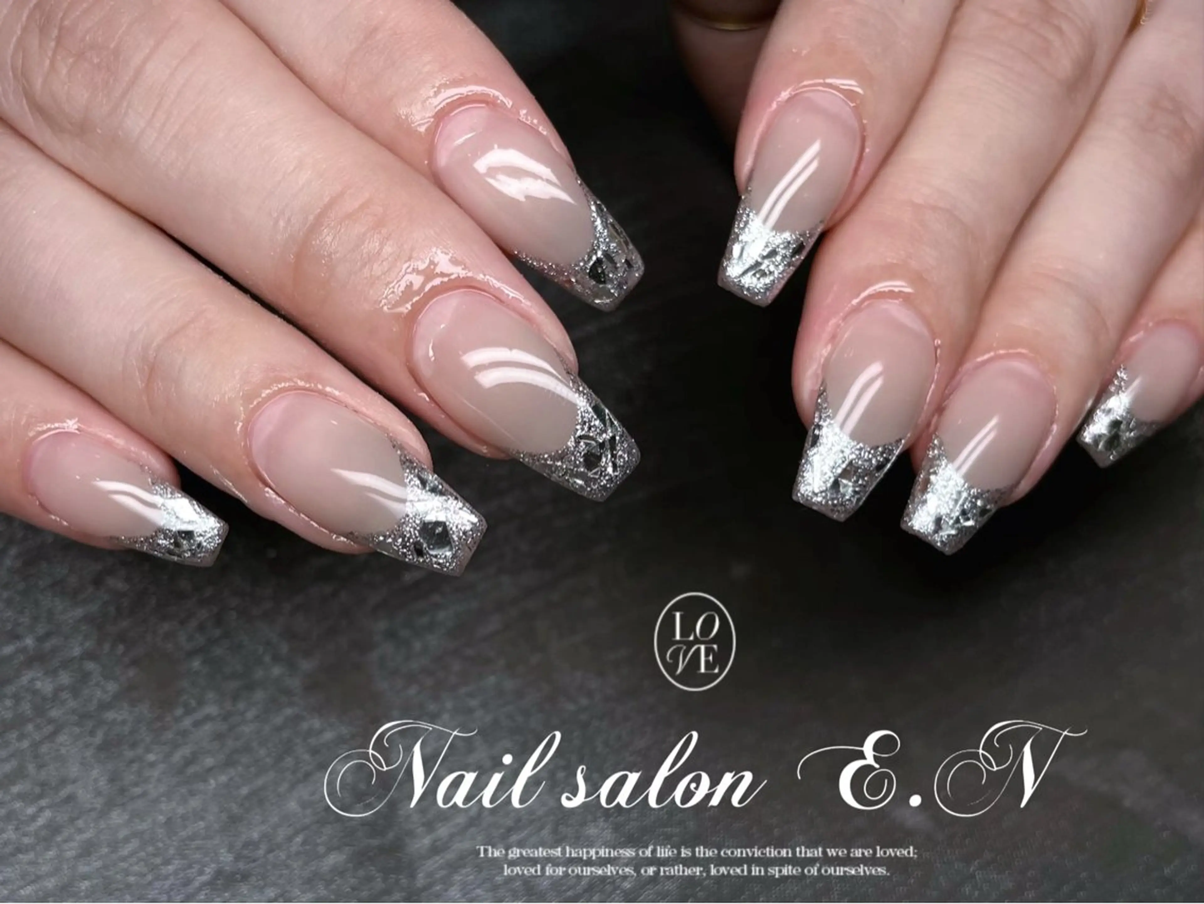 ネイル E.N🦋 長さ出し/持ち込みのネイルデザイン