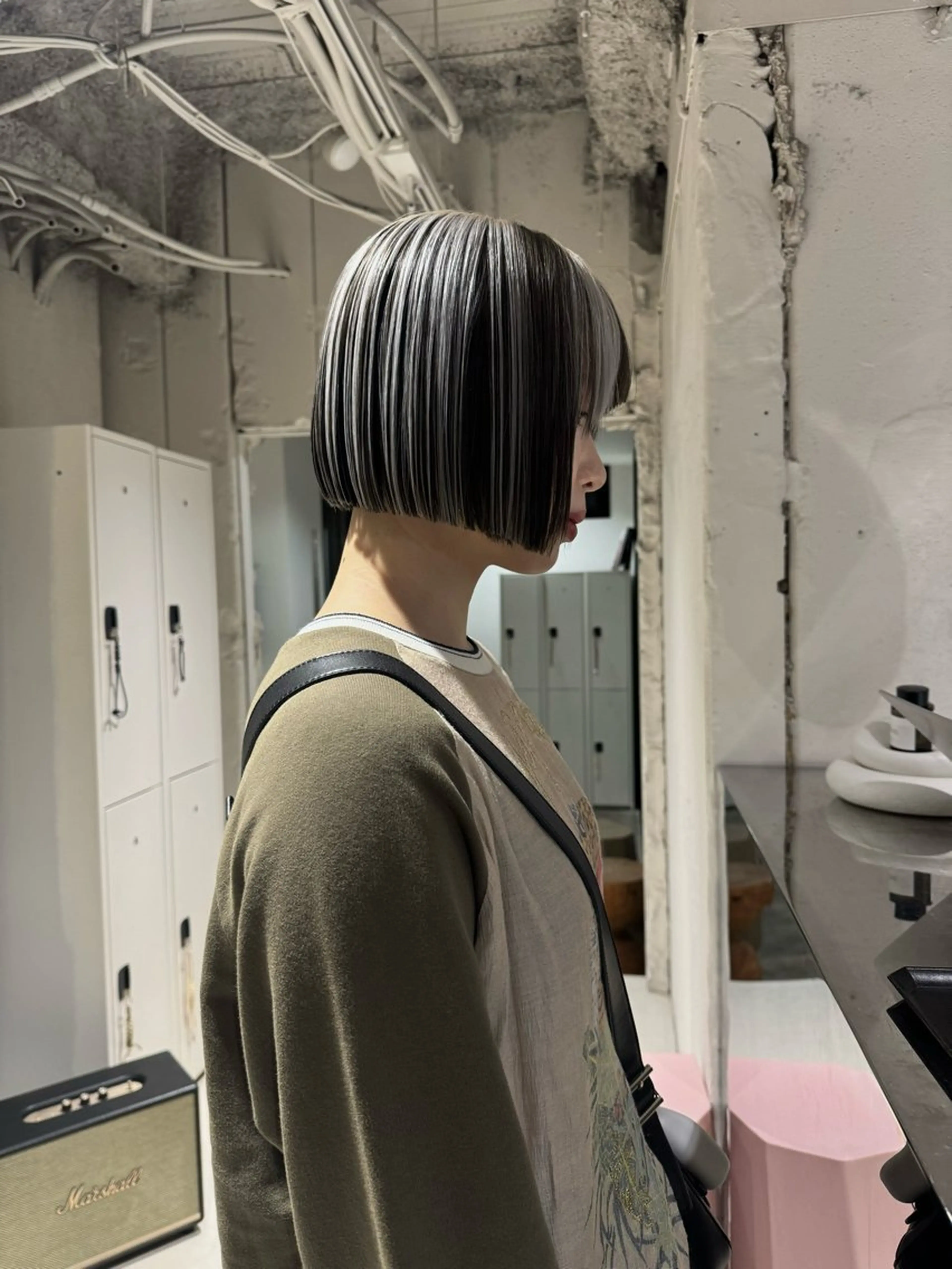 ショート ボブ 梅田美容室/レイヤー カット/ナナミ🎞のヘアスタイル