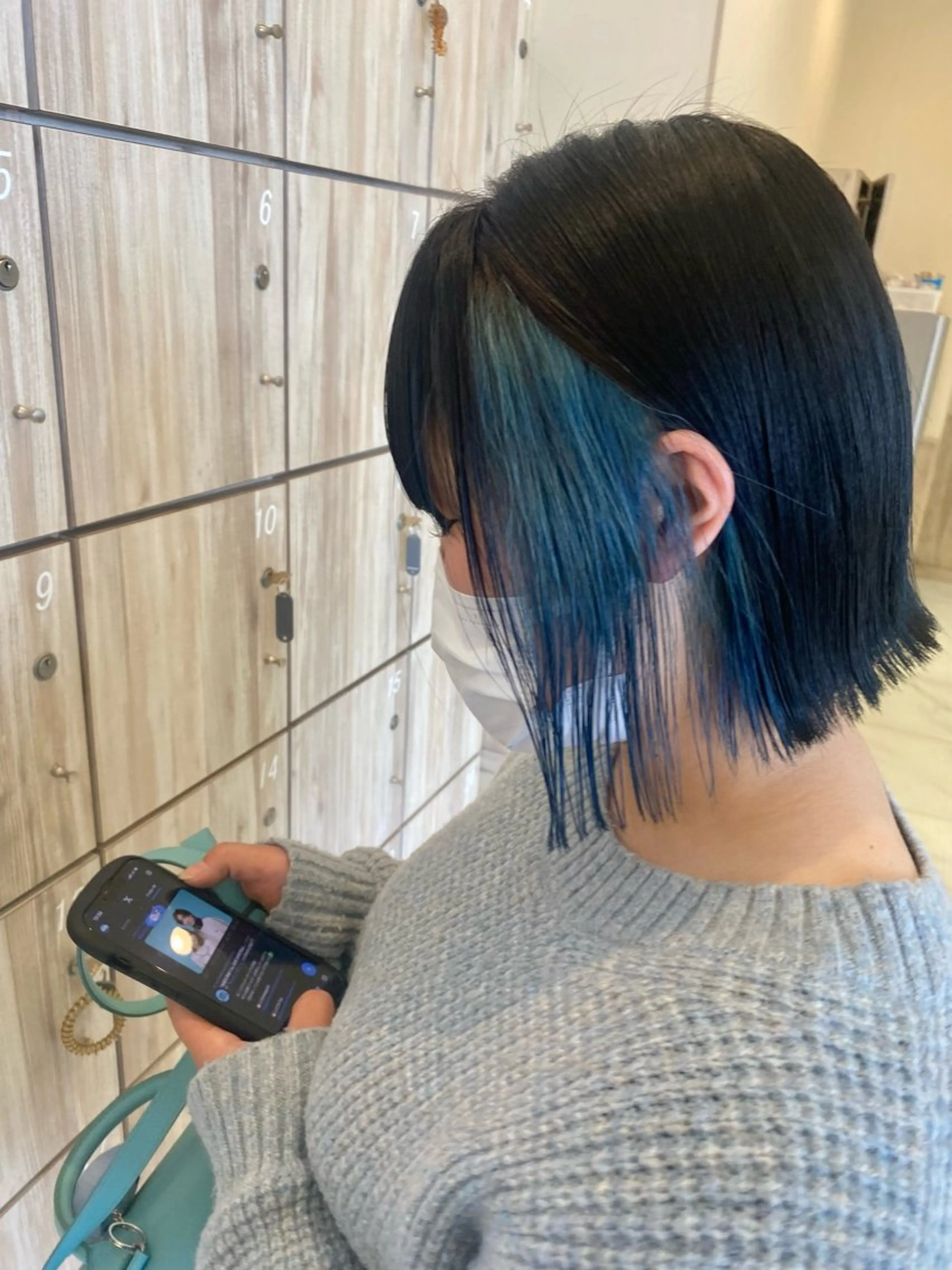 ミディアム カラー GRANDEUR やまだかなのヘアスタイル