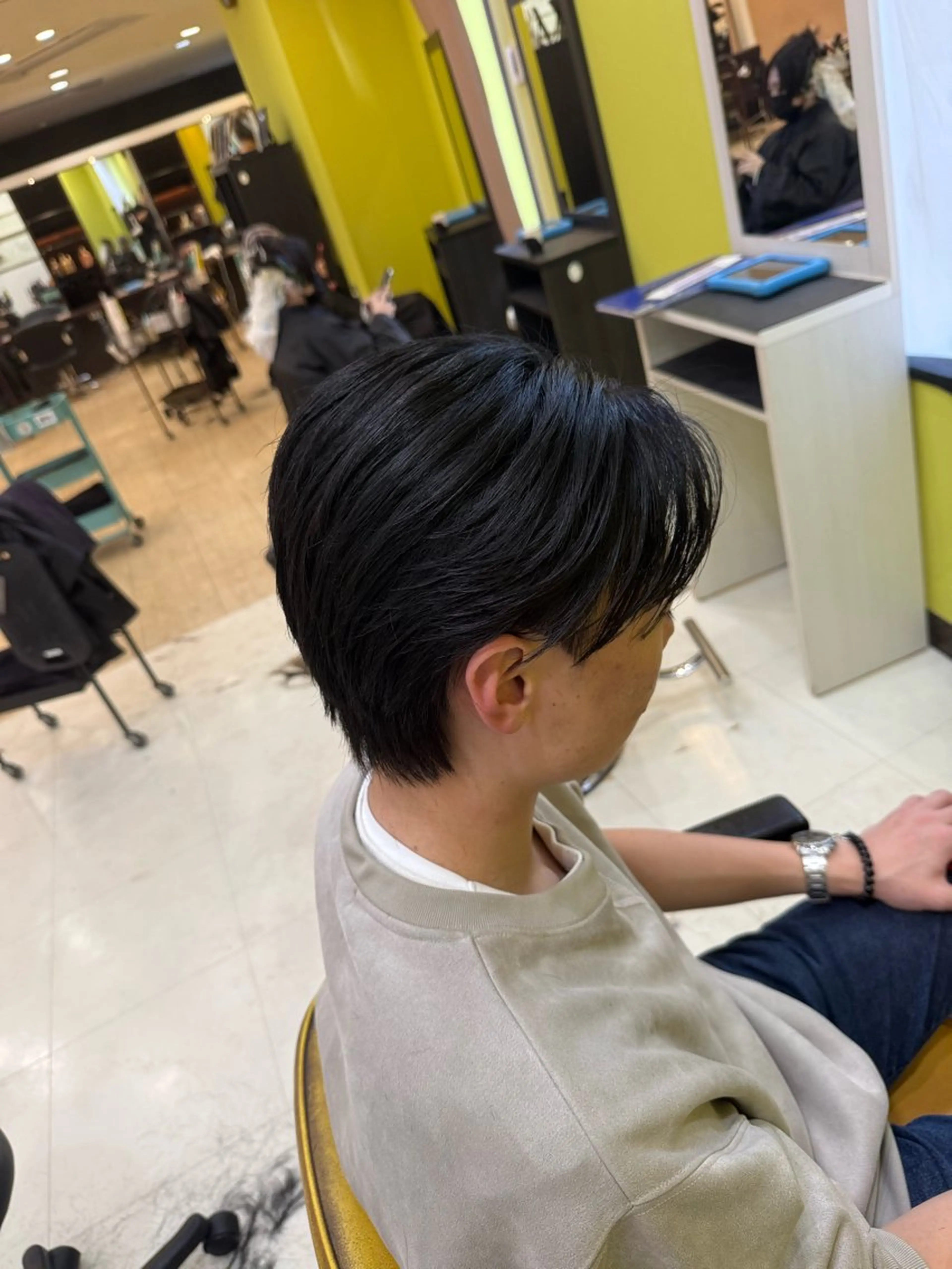 メンズ メンズ韓国風 メンズウルフカット ウルフカット Kelly'sGreen所属・Riku/韓国式 cut/三宮のヘアスタイル