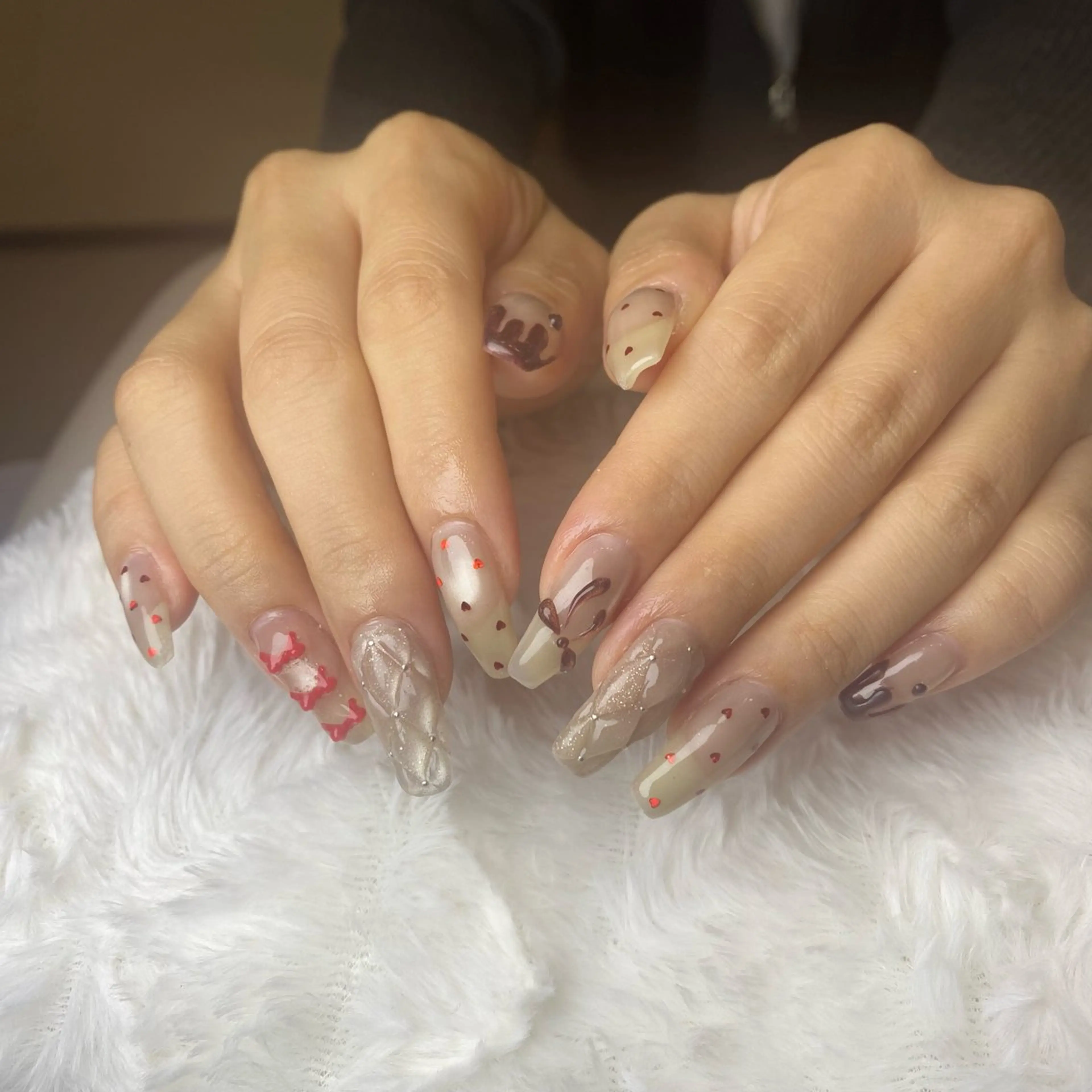 セミロング ハンドネイル coconoix所属・suzuki mizukiのネイルデザイン