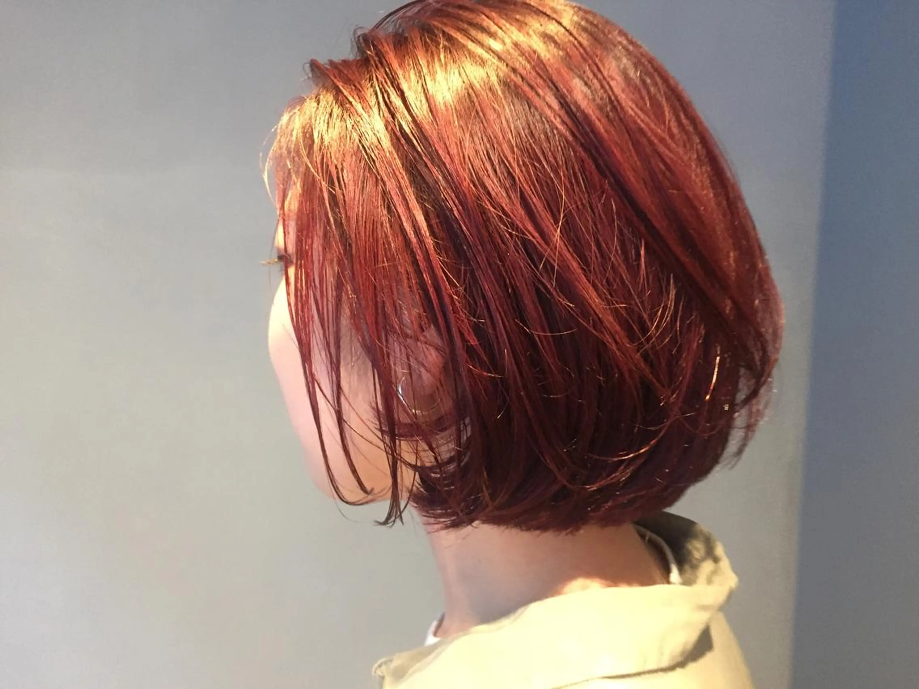 ショート カラー 水口 英里のヘアスタイル