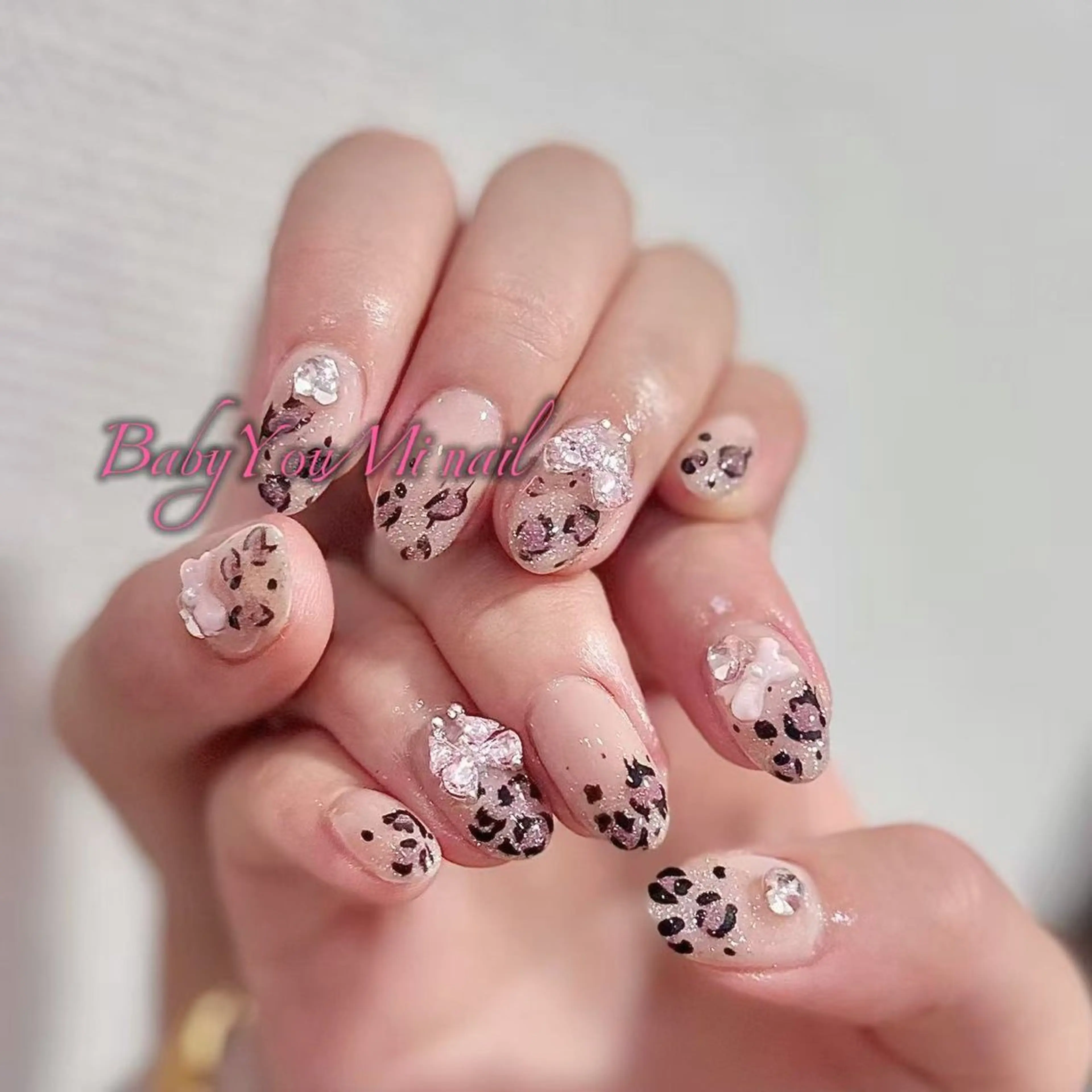 ネイル オーロラネイル フラワーネイル フットネイル フレンチネイル ジェルネイル ハンドネイル BabyYouMi ねねのネイルデザイン