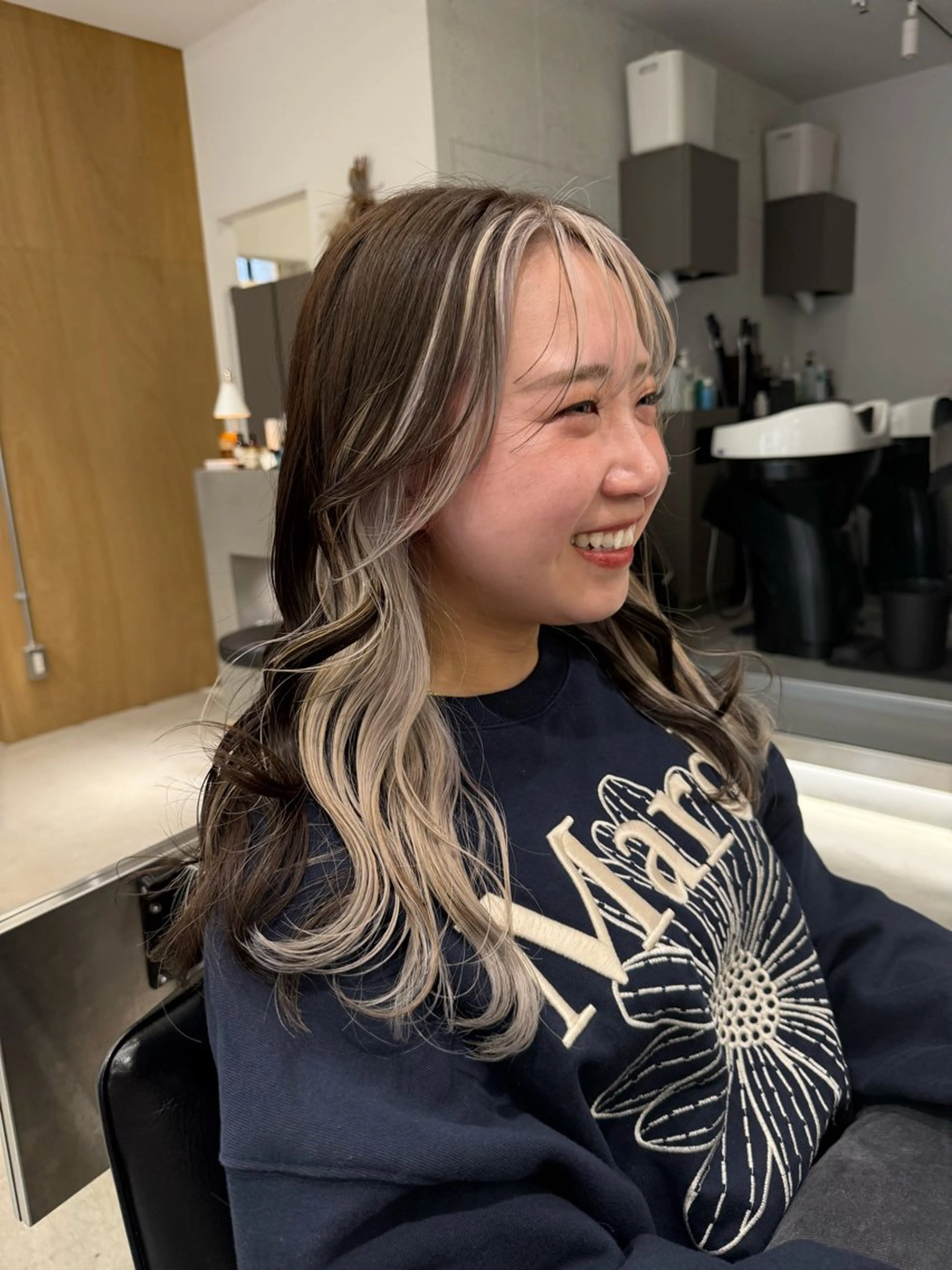 ロング ヘアカラー GOAT_茅ヶ崎 キシ サクラのヘアスタイル