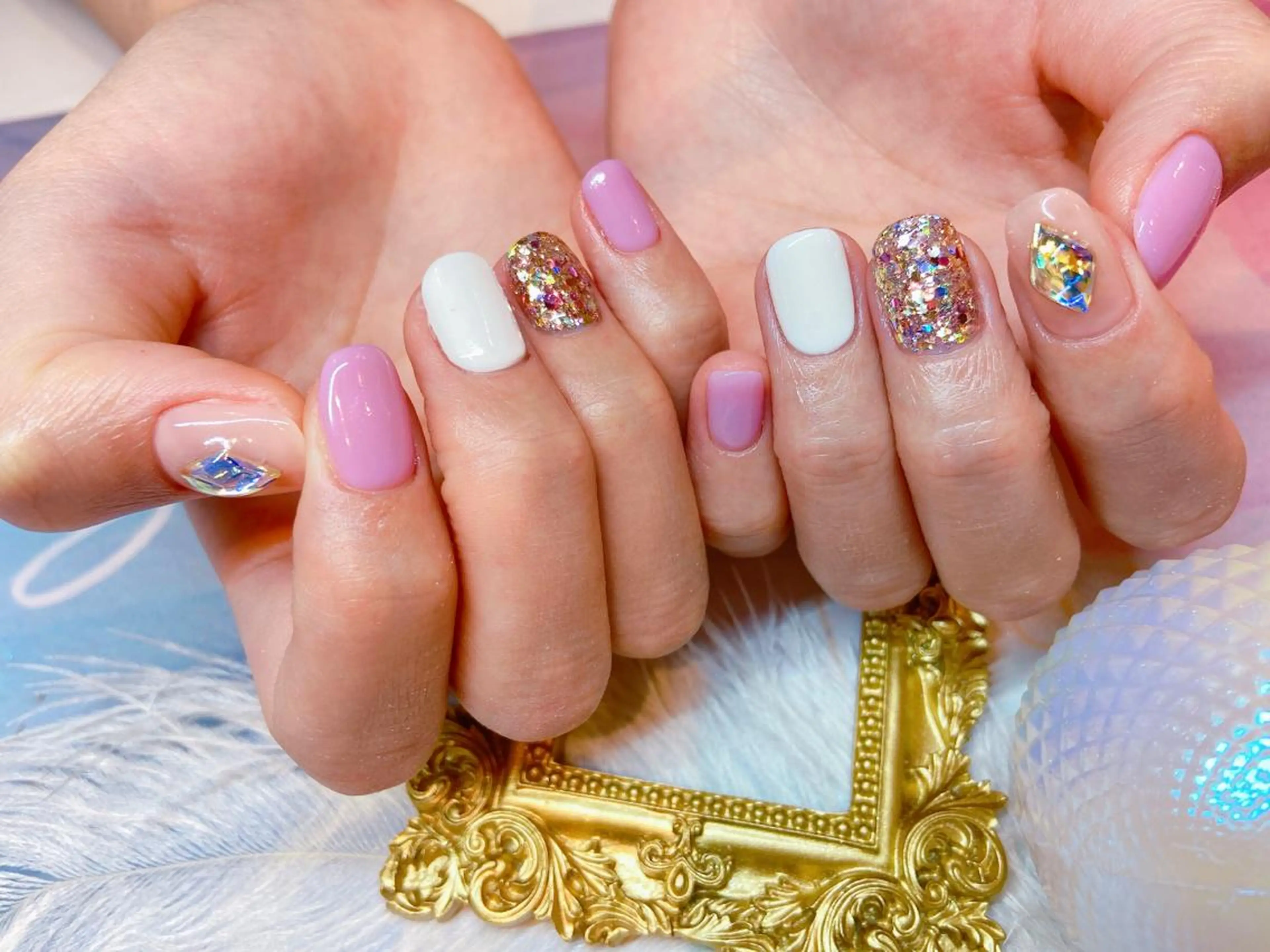 ネイル 長さだし専門店 M2　rikaのネイルデザイン