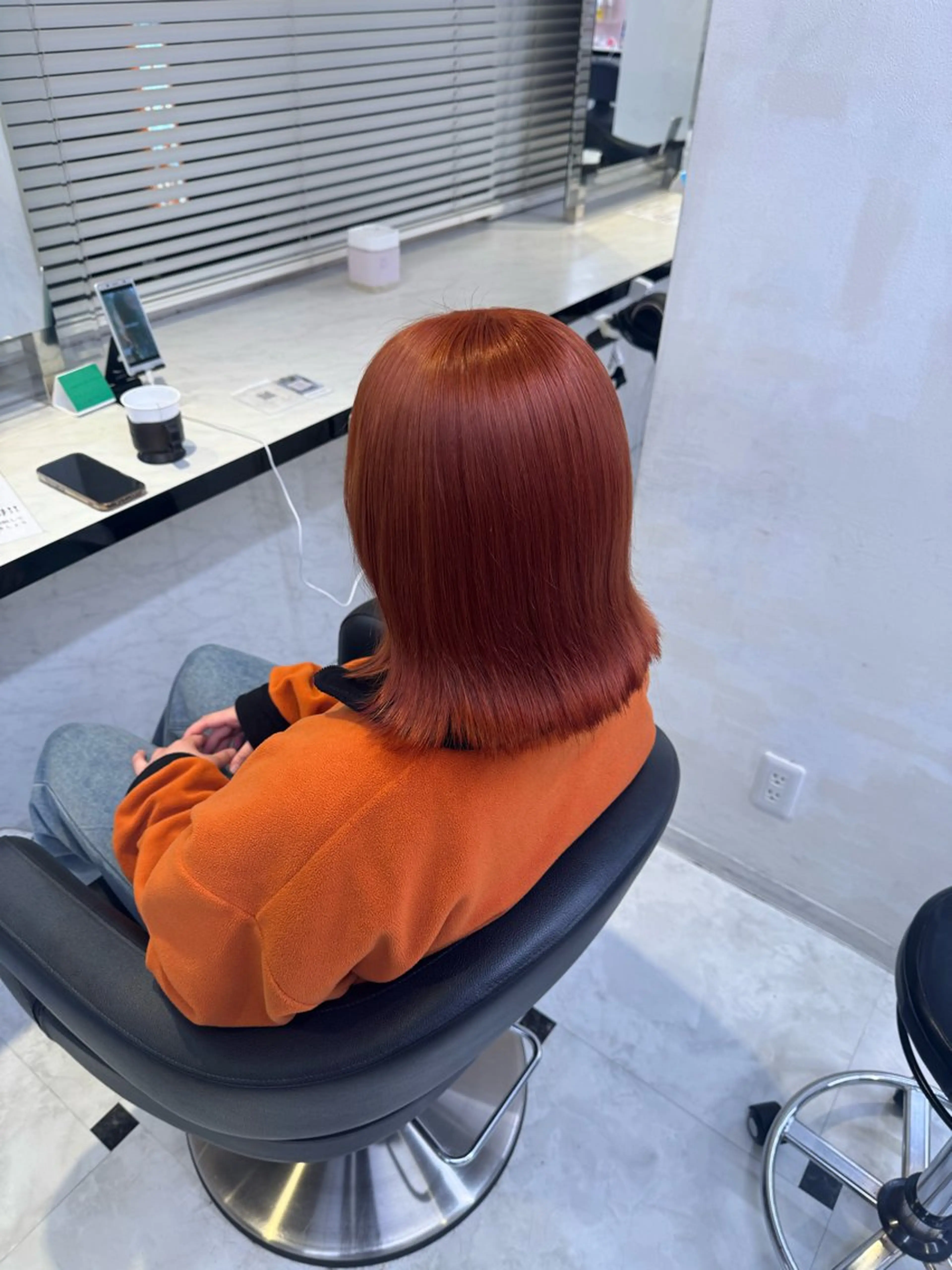 ミディアム 💖ベージュ💖 MEARIのヘアスタイル