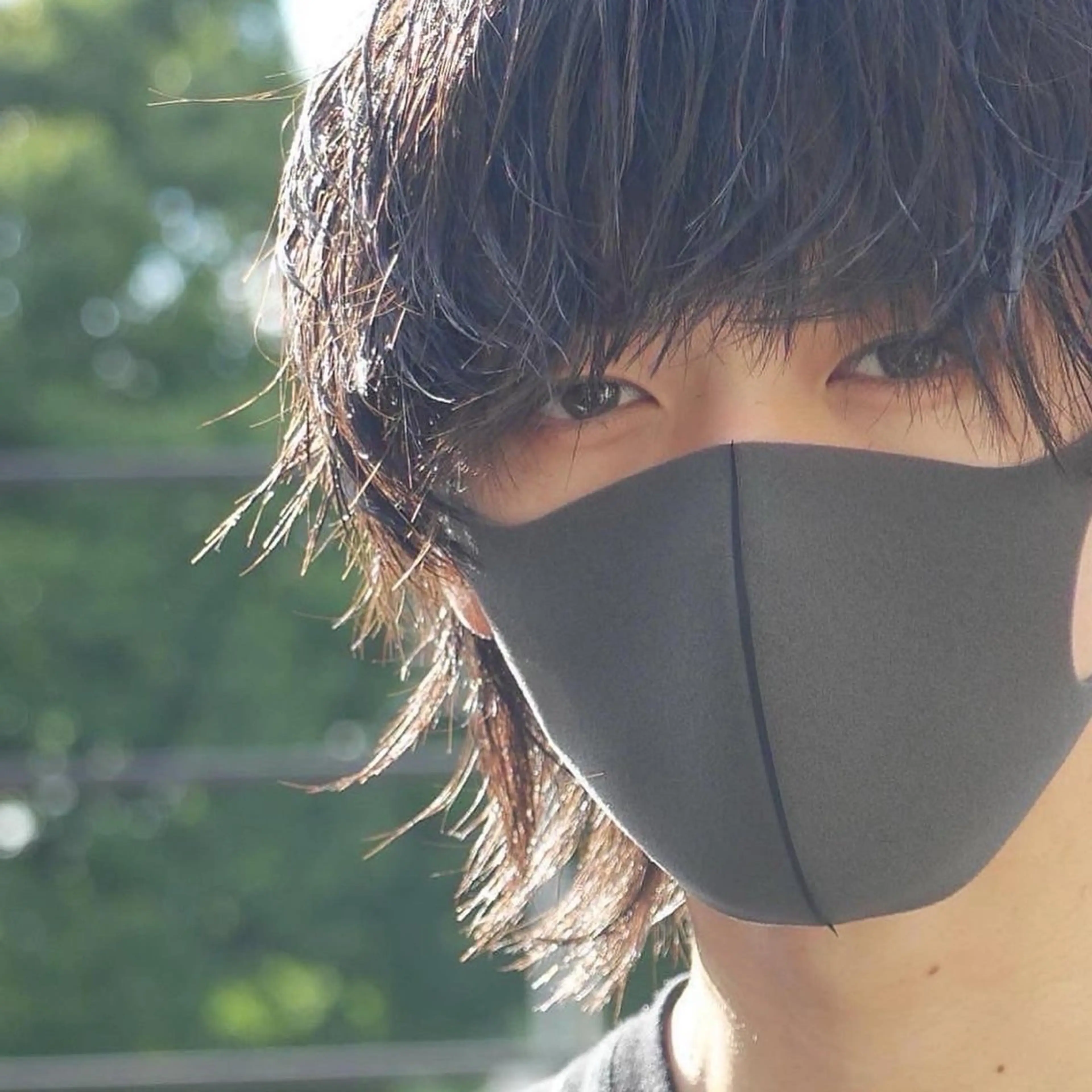 メンズ カット ニュアンス/フェザー /ウルフ/伶馬のヘアスタイル