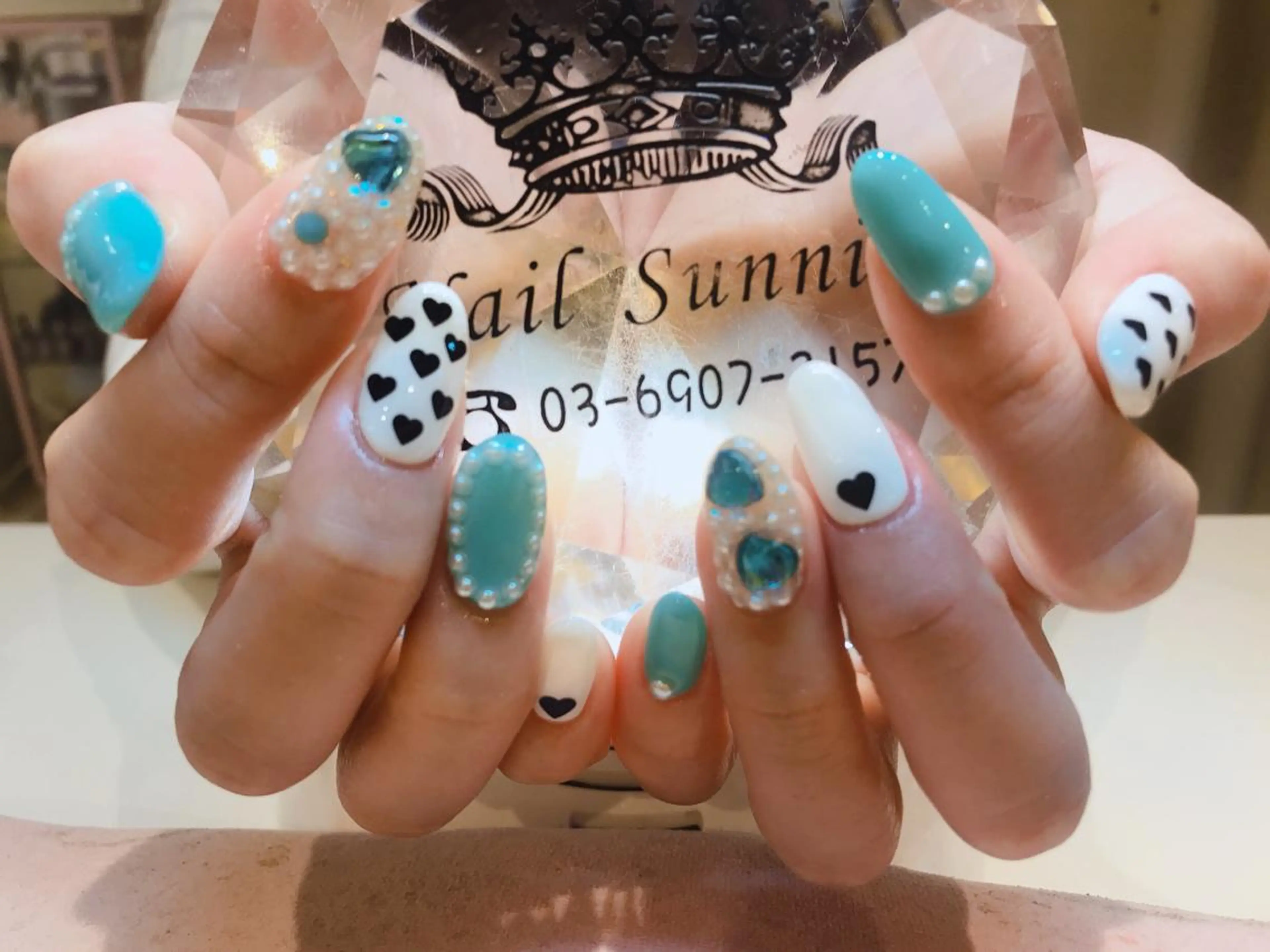 ネイル 長さだし専門店 M2　rikaのネイルデザイン