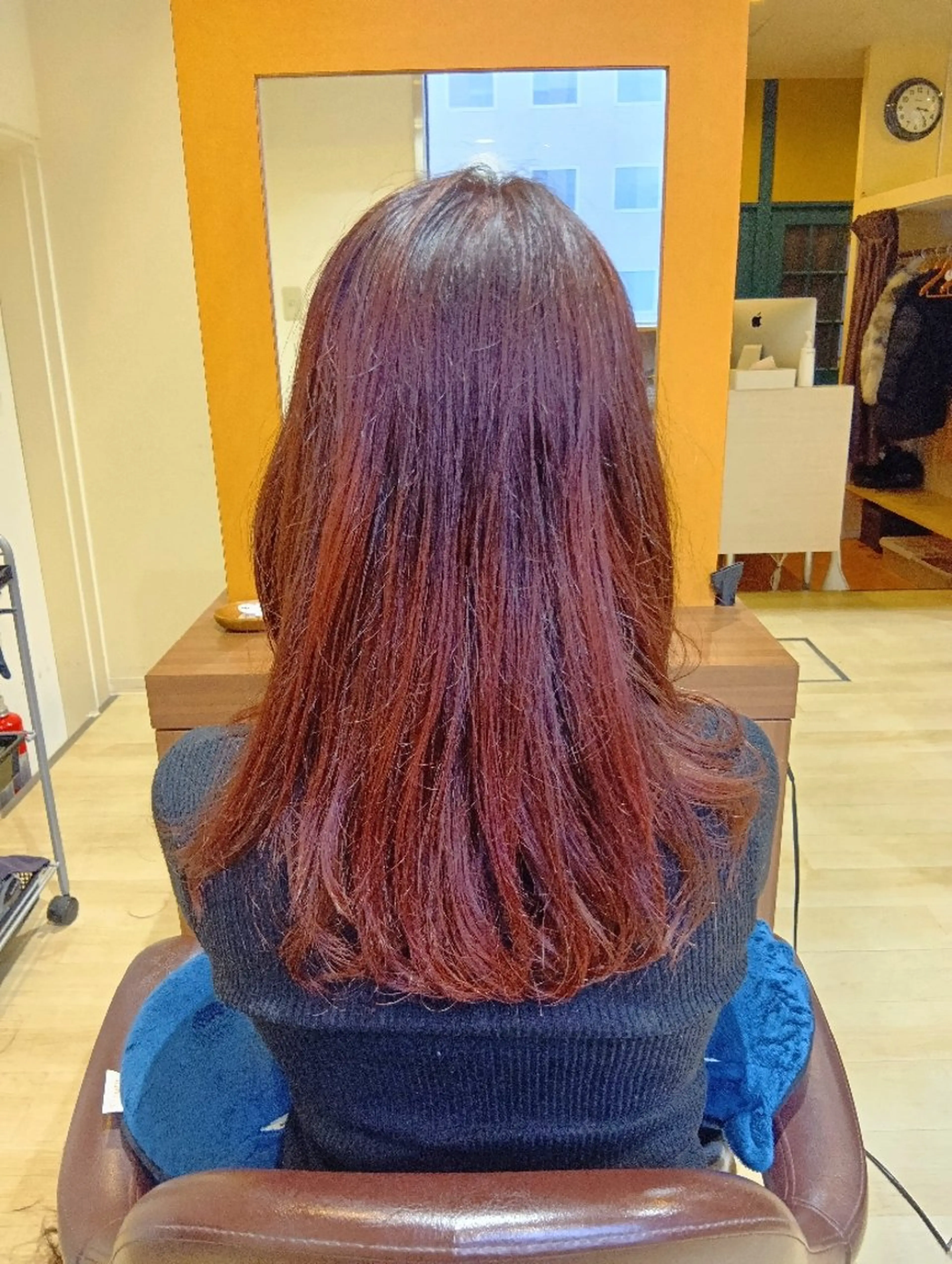 カラー ロング ブラウンカラー ピンクカラー ピンクブラウン カット ヘアカラー トリートメント 小林暢🌟Orque 髪質改善サロン🌙のヘアスタイル