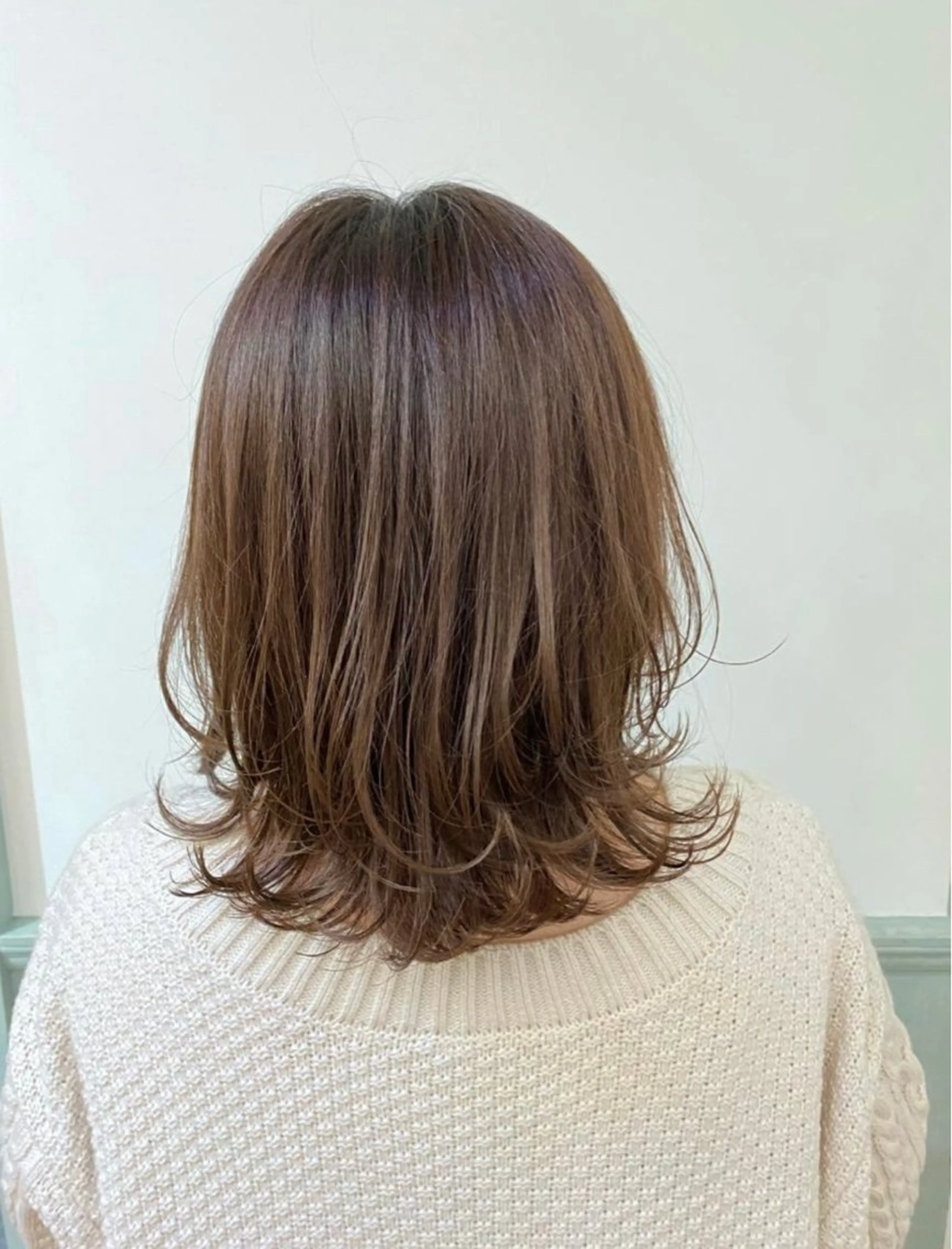 ミディアム Aujuaソムリエ 🎨‎♡HARUのヘアスタイル