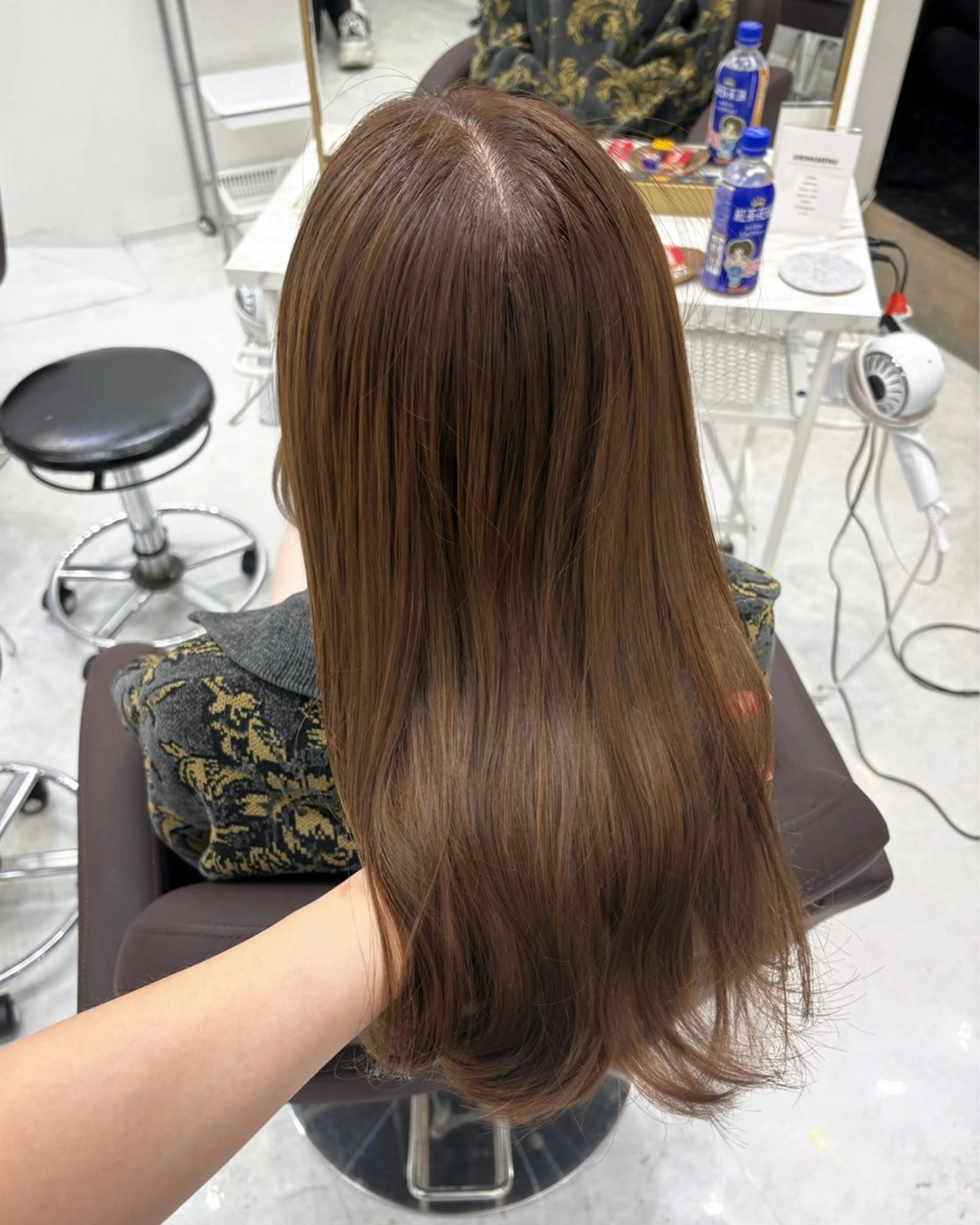 ミディアム カラー IS所属・横浜美容室/透明感 カラー/レイヤーのヘアスタイル