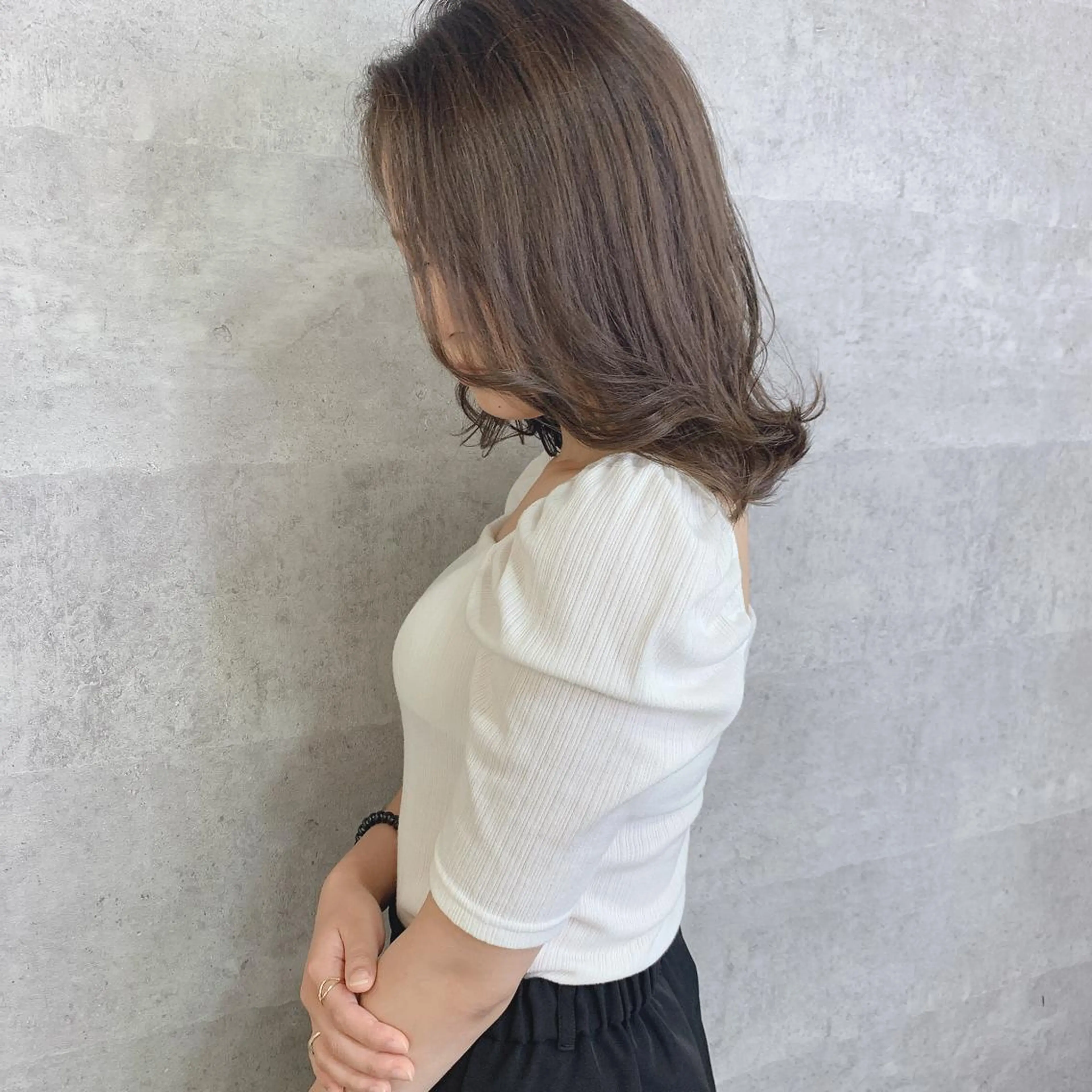 ミディアム 似合わせのプロ🕊 美髪矯正/ioriのヘアスタイル