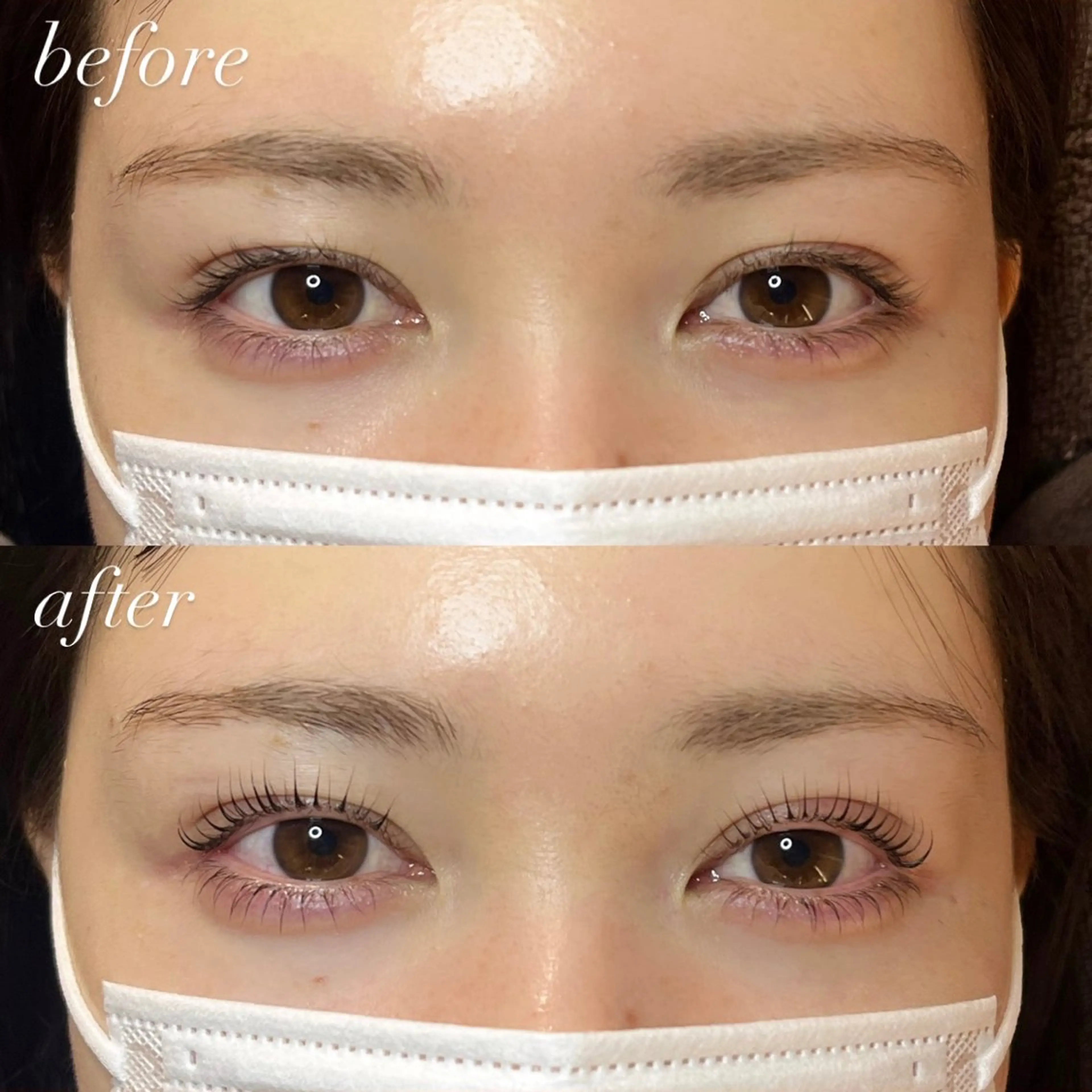 マツエク・マツパ パリジェンヌラッシュリフト 下まつげエクステ マツパ seReno eyebrow&eyelash目黒本店所属・seReno KOHAKUの眉毛・アイブロウイメージ