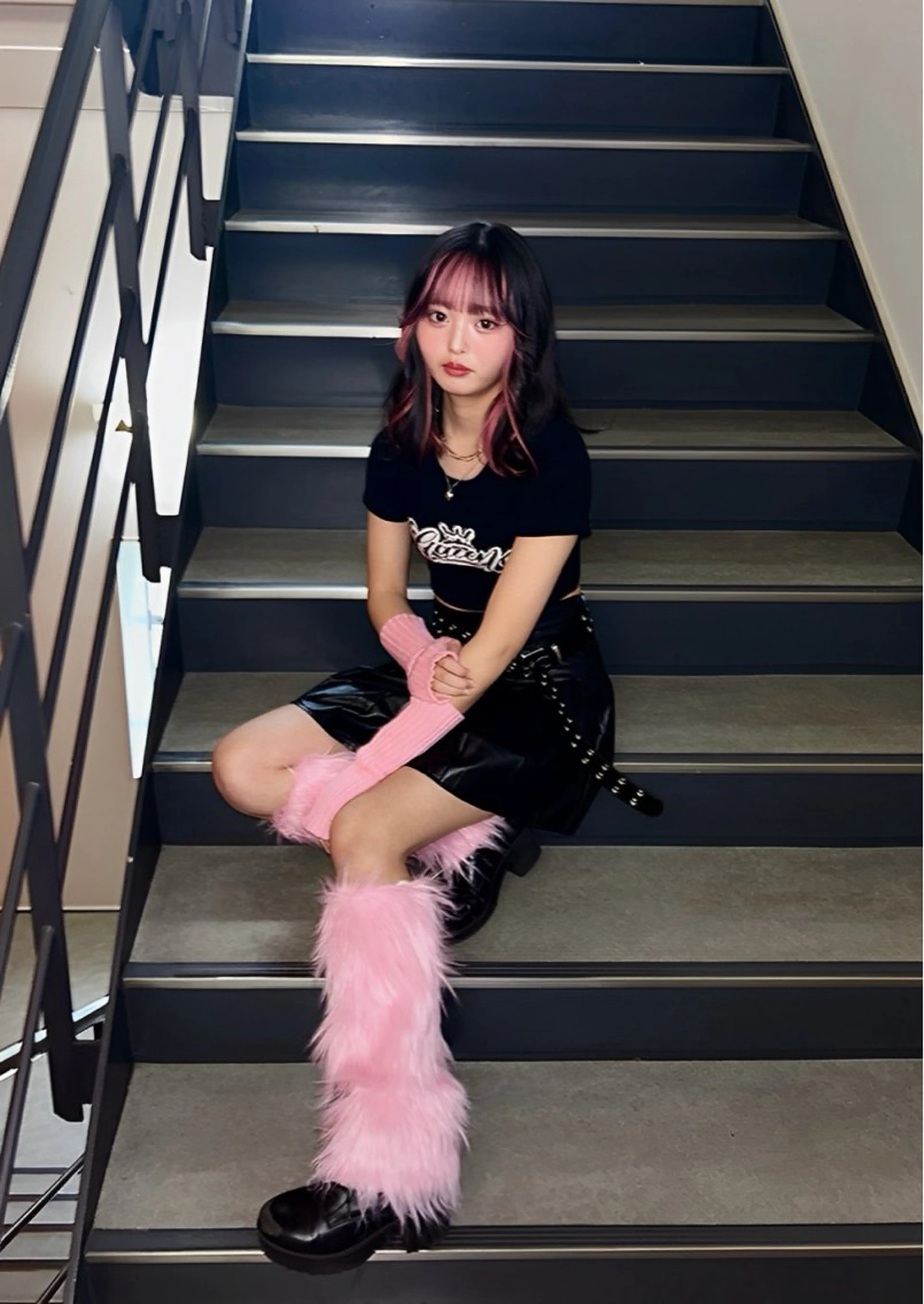 セミロング カラー イヤリングカラー GEM/名駅 wakanaのヘアスタイル