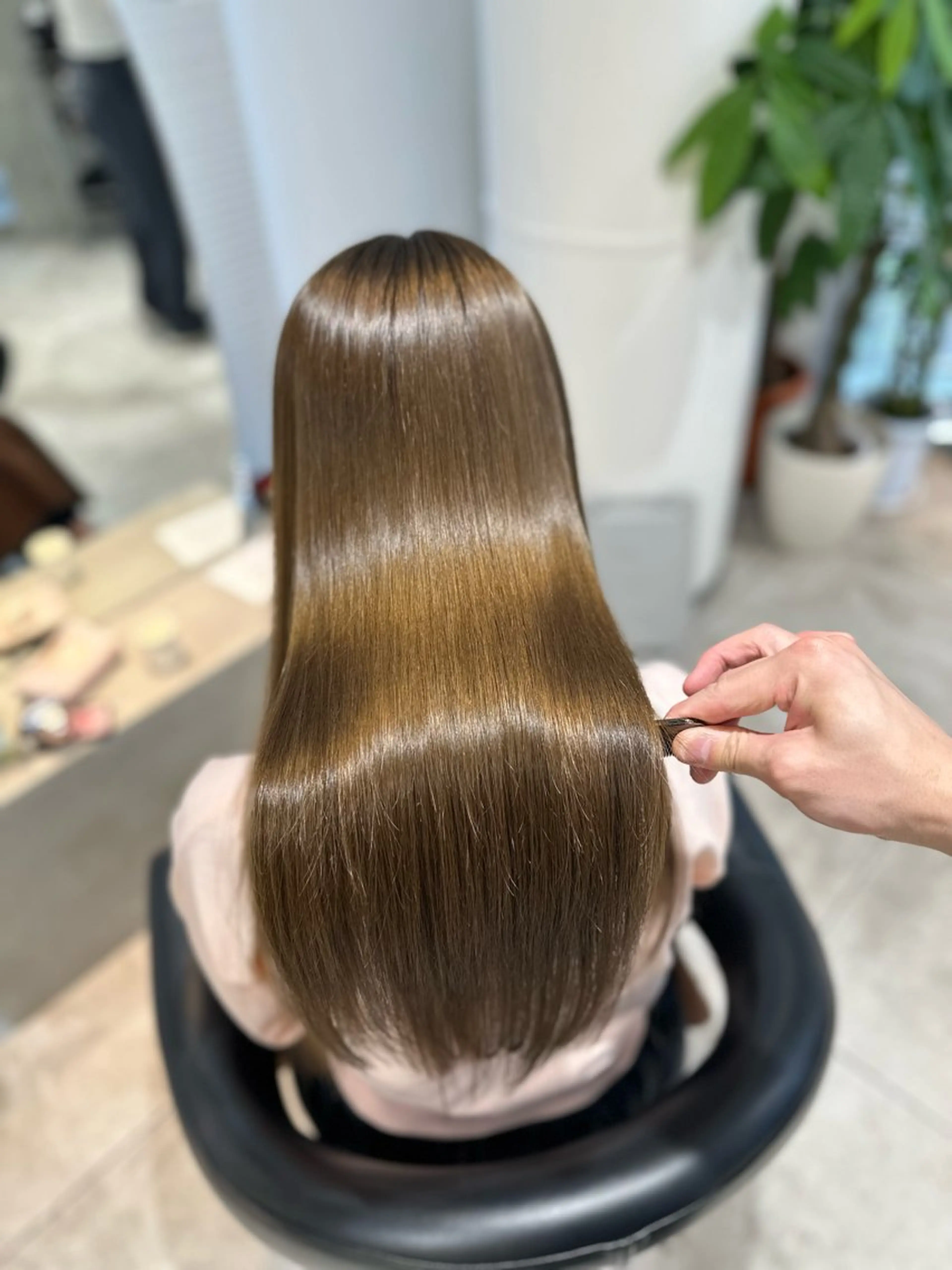 ロング 東野 拓海のヘアスタイル