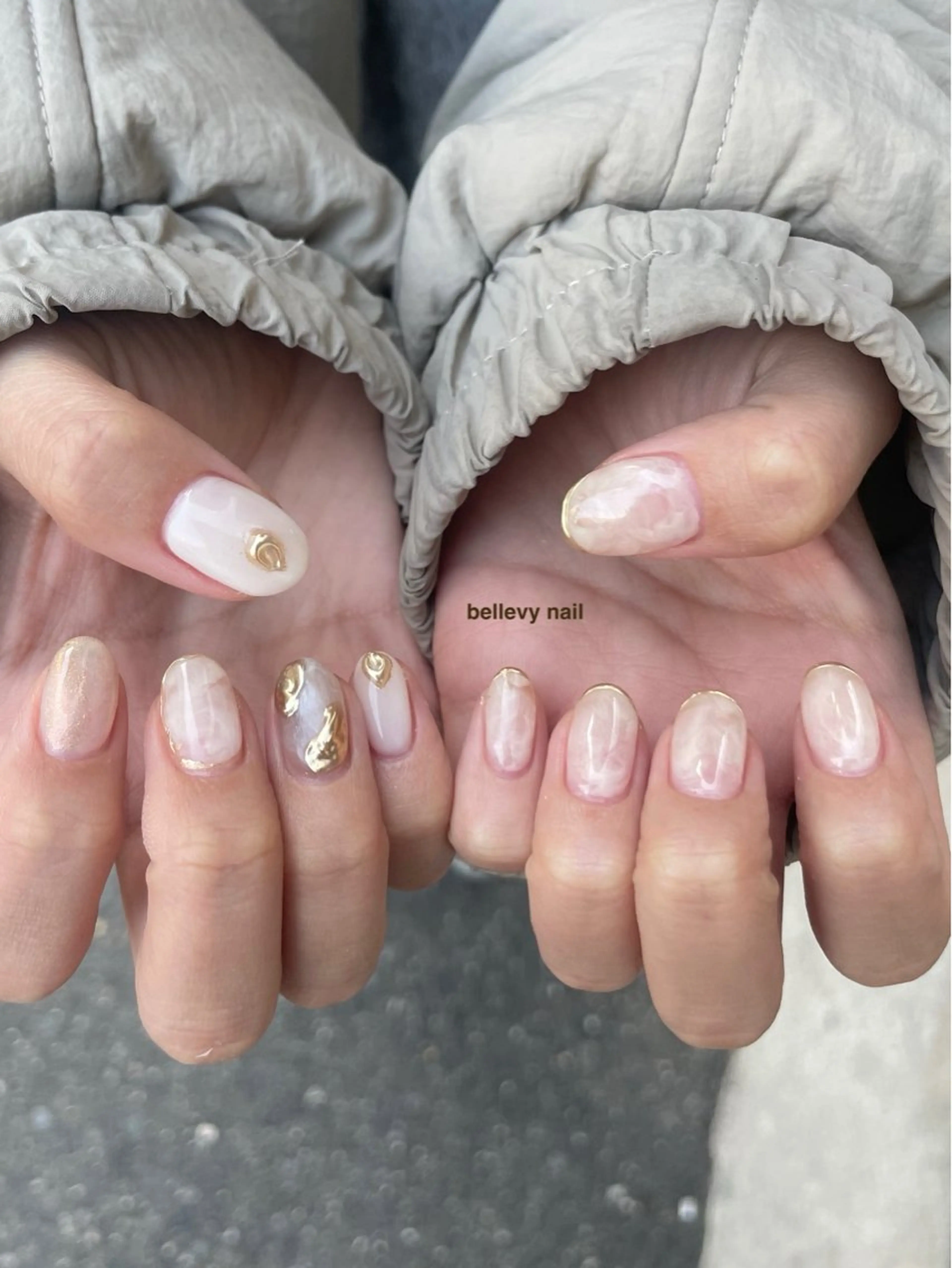 ネイル bellevy所属・藤原 はずきのネイルデザイン