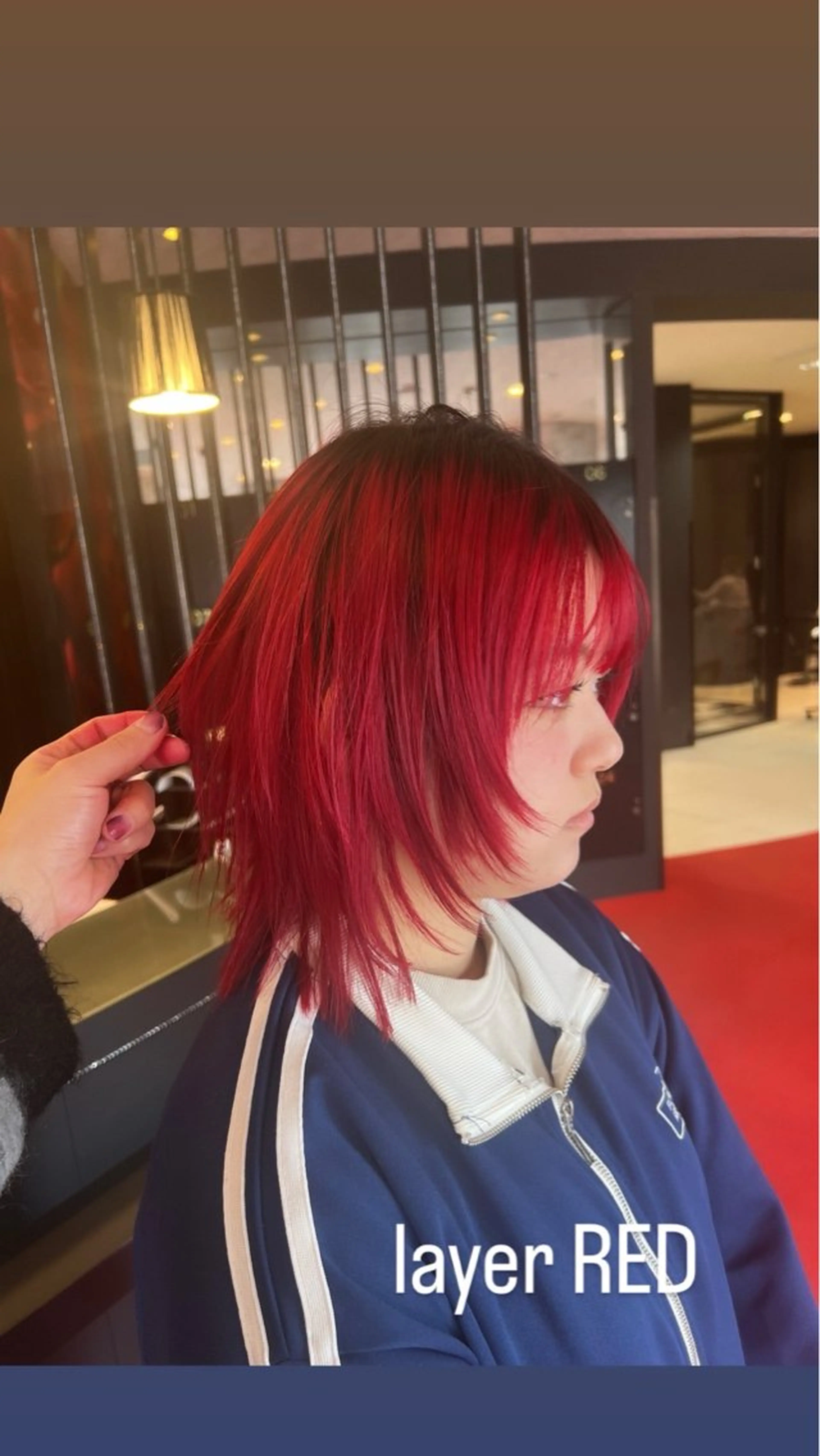 カラー 水谷 亮太のヘアスタイル