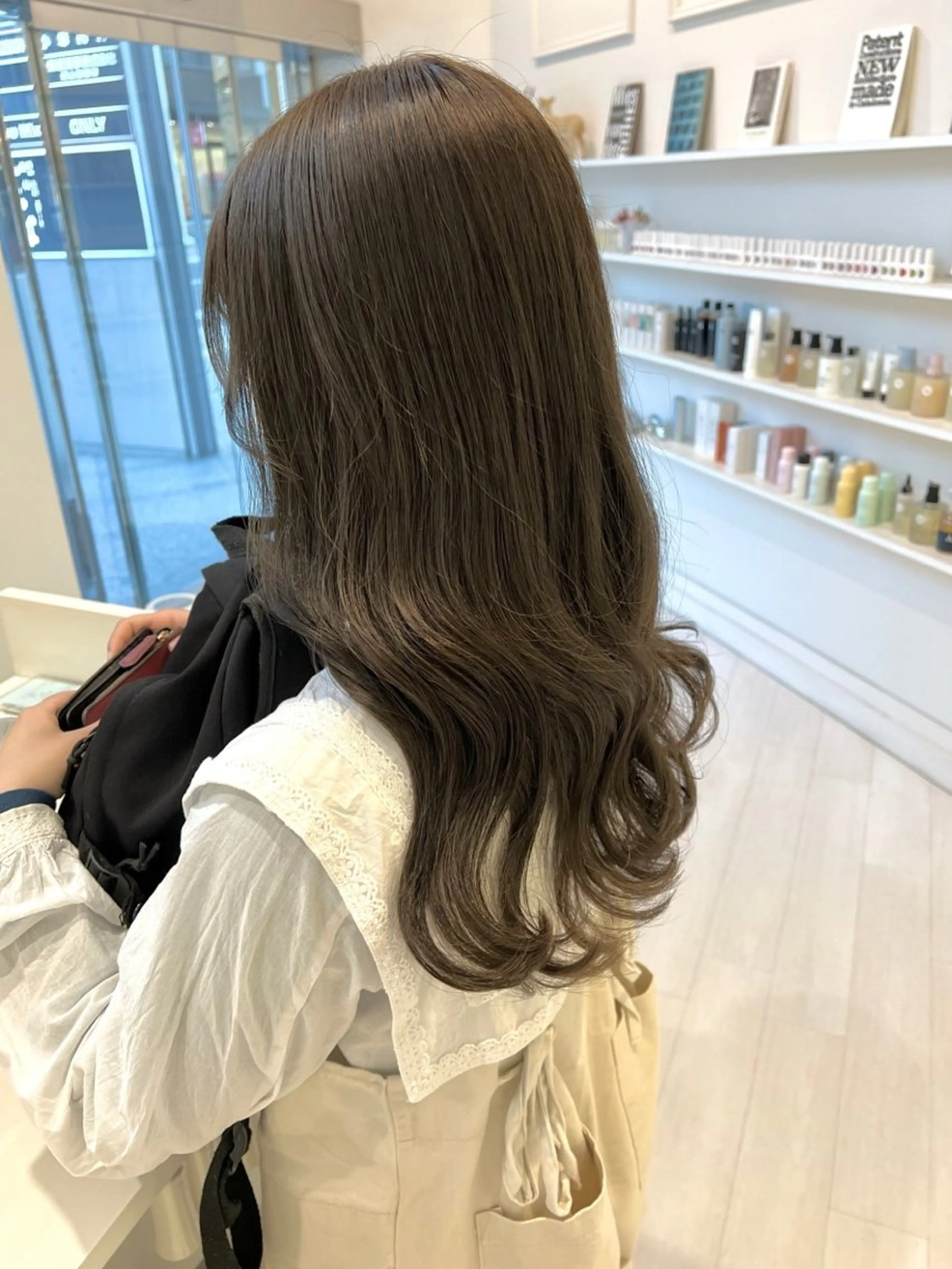 ロング カラー ヘアカラー ParveMix🍀 藤原愛未のヘアスタイル