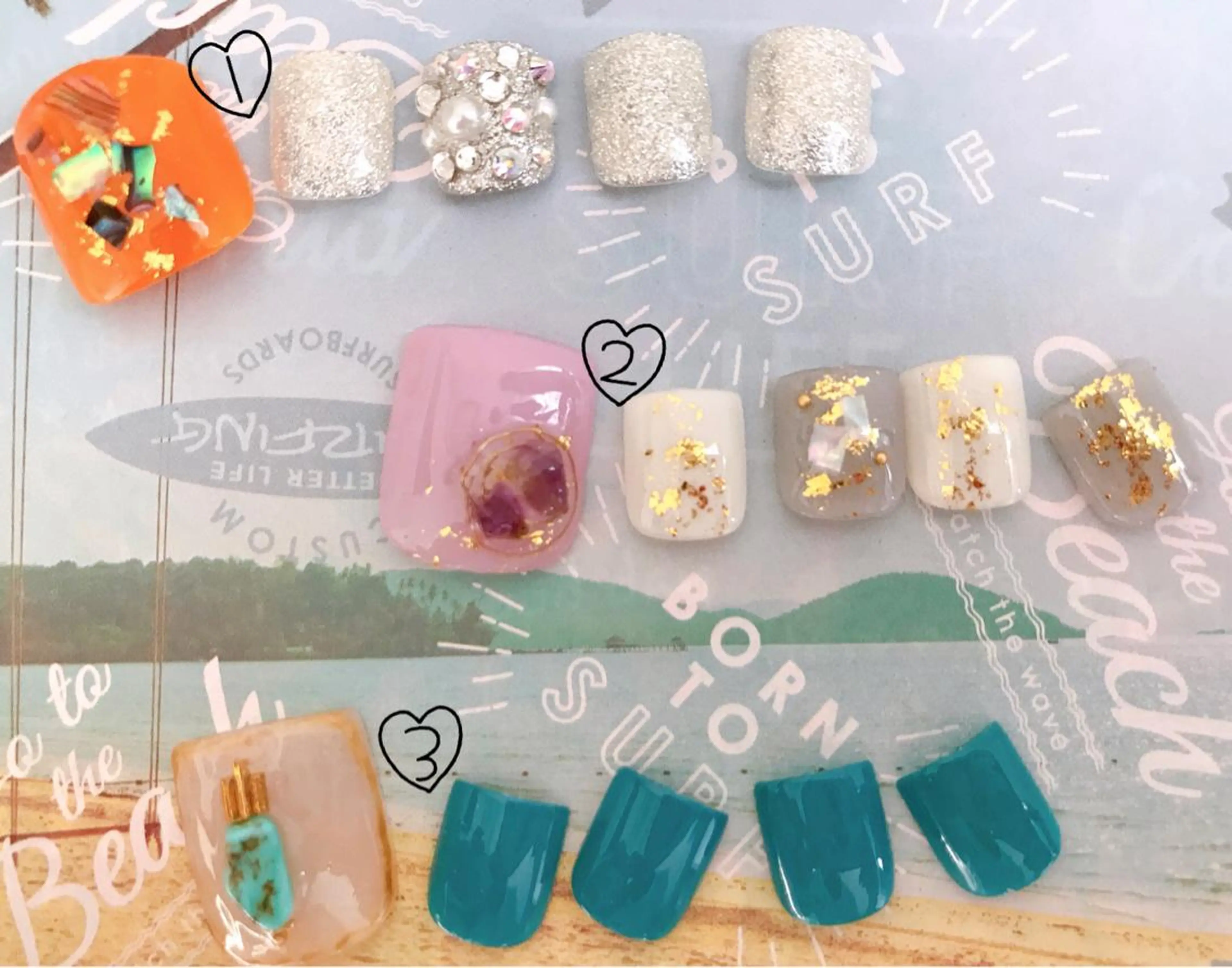 ネイル フットネイル tRING＊ しいの木台のネイルデザイン