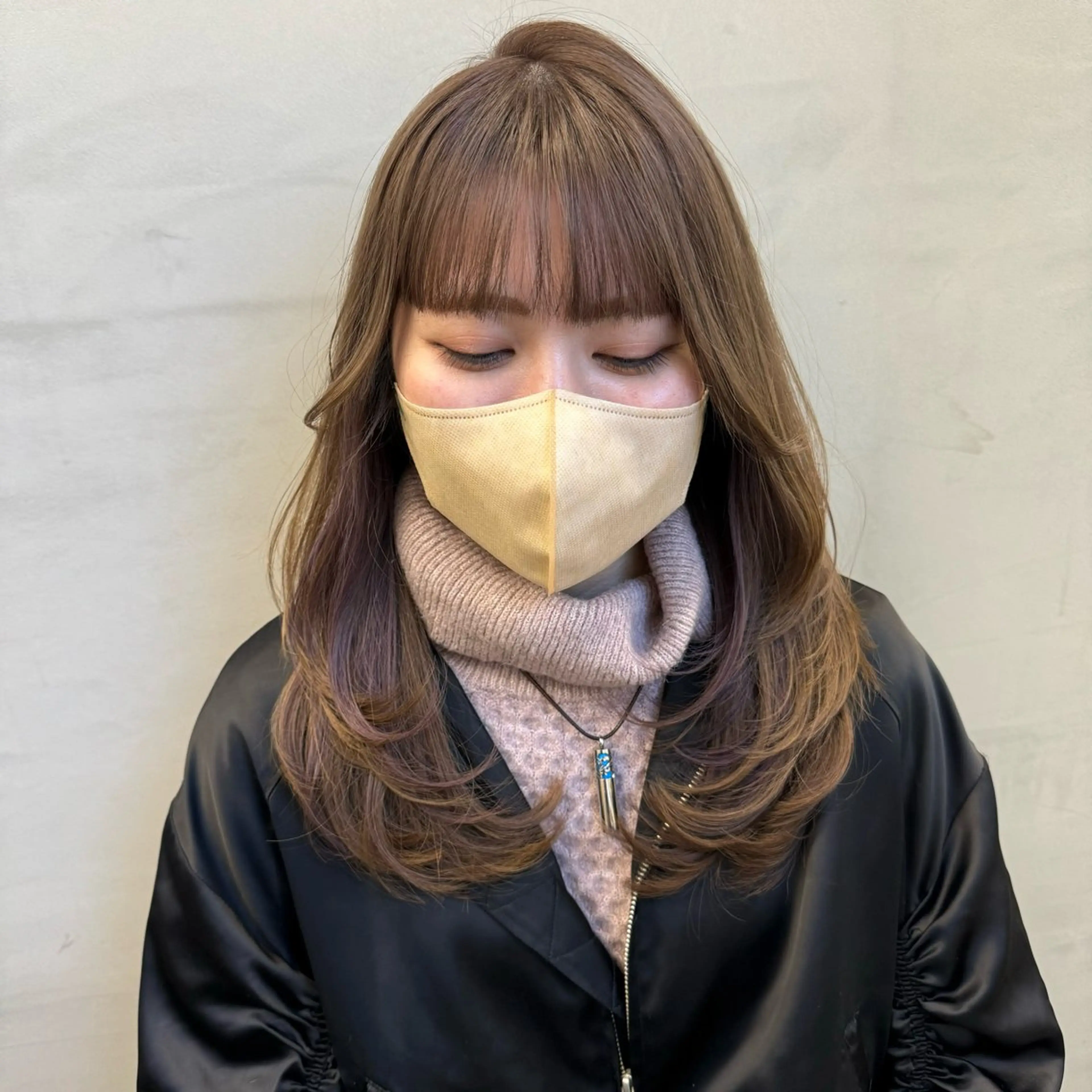 ロング カラー ヘアアレンジ メンズ メンズブリーチ メンズハイトーン メンズインナーカラー メンズ韓国風 アッシュ ヘアカラー トリートメント 🌟🍒ハイトーン 韓国ヘア/ユウミのヘアスタイル