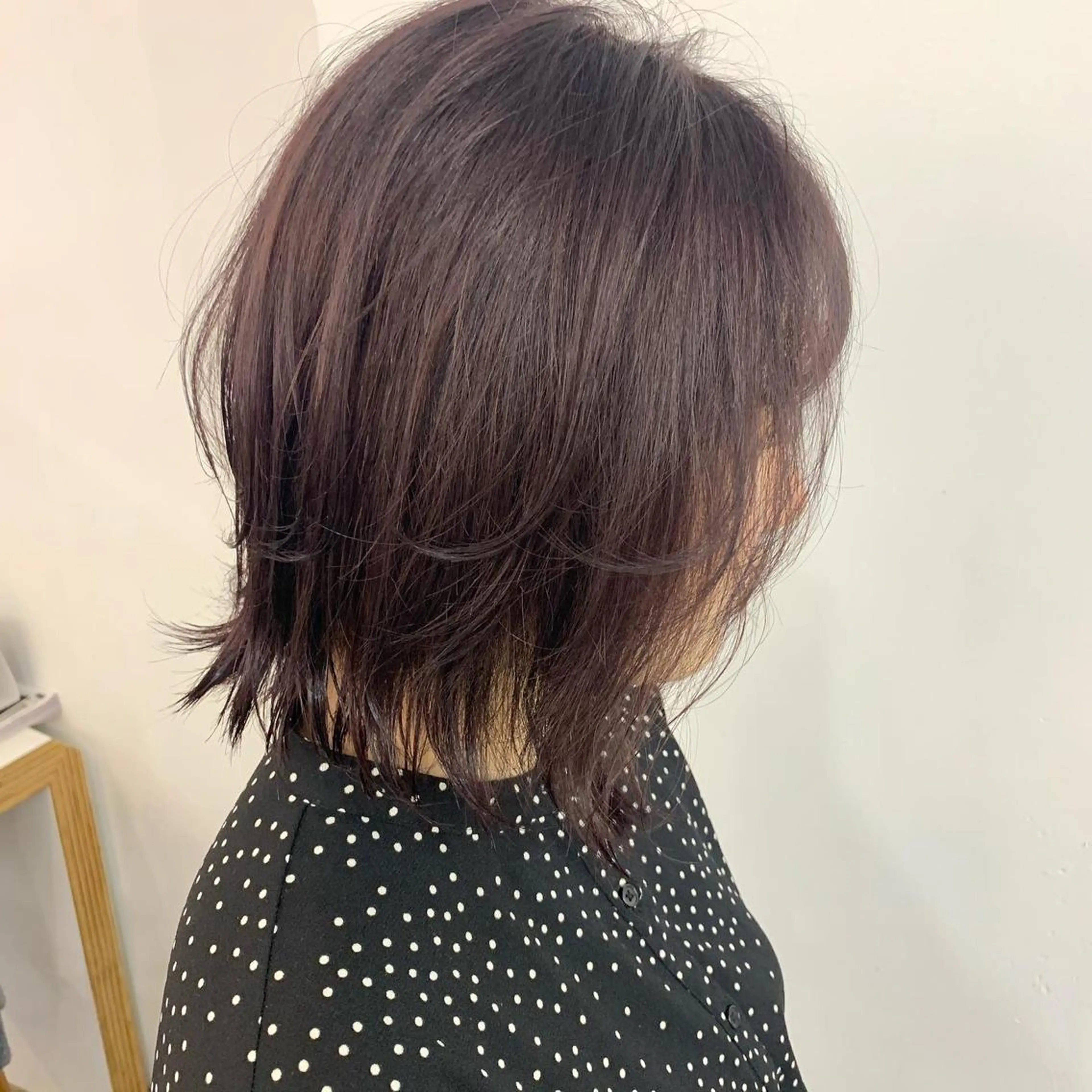 ミディアム カラー ラベンダーカラー ピンクカラー ピンクラベンダー ヘアカラー トリートメント SYS by fit /HONOKAのヘアスタイル