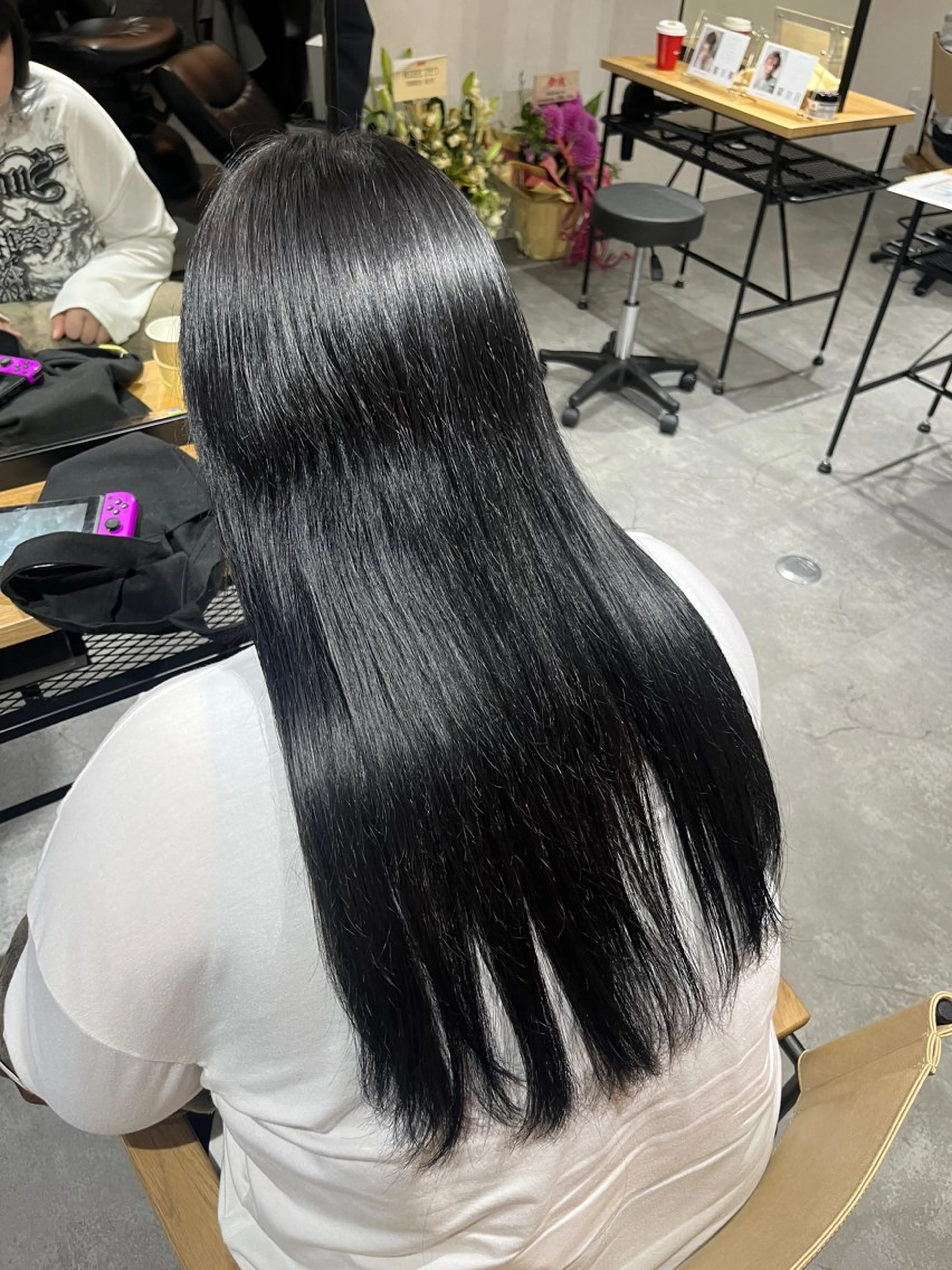 ロング カラー ブルーカラー ブルージュ 美優 🪽🎀のヘアスタイル