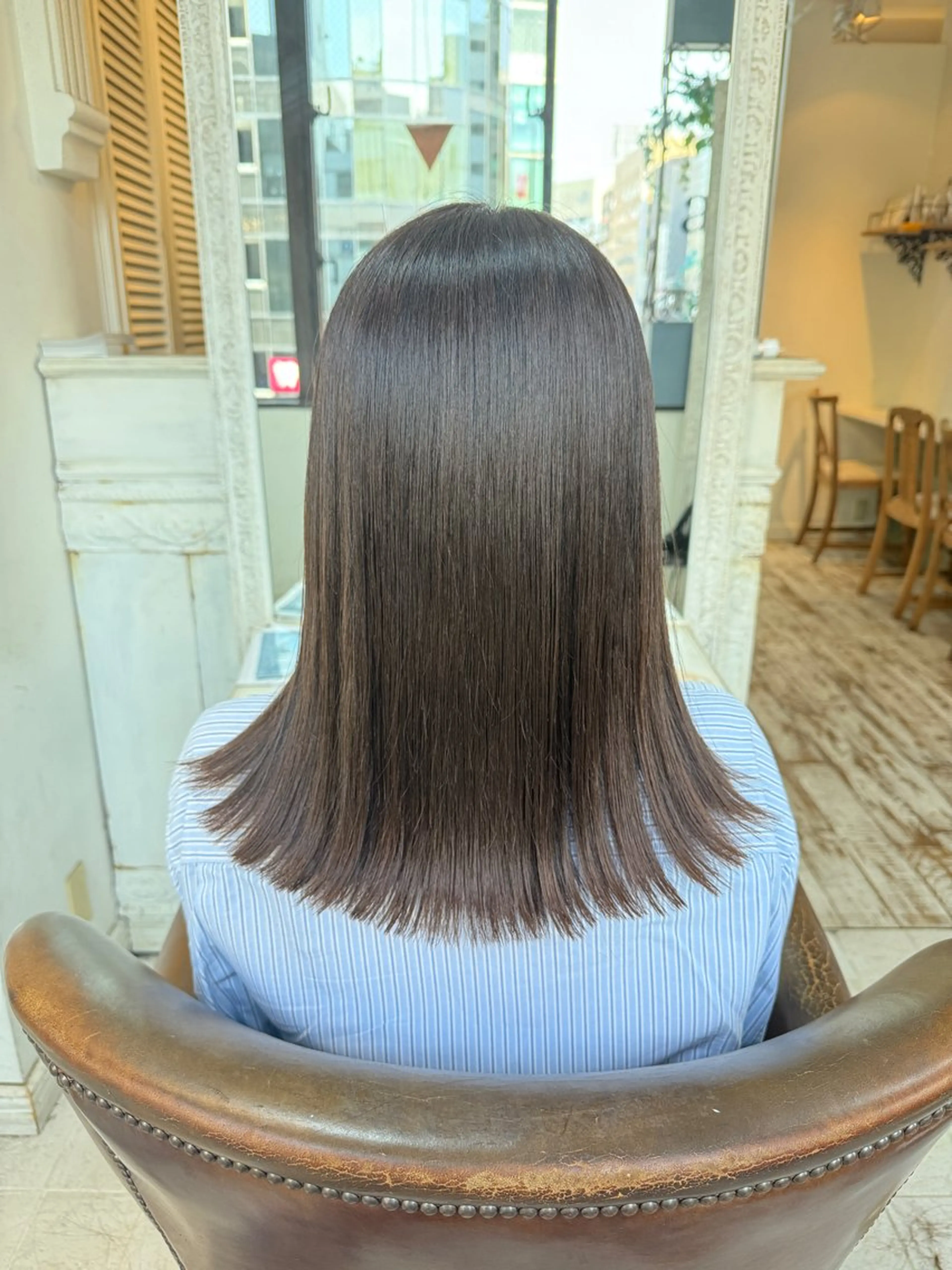 ミディアム カラー 【azure横浜】 🧸misaki🌸のヘアスタイル