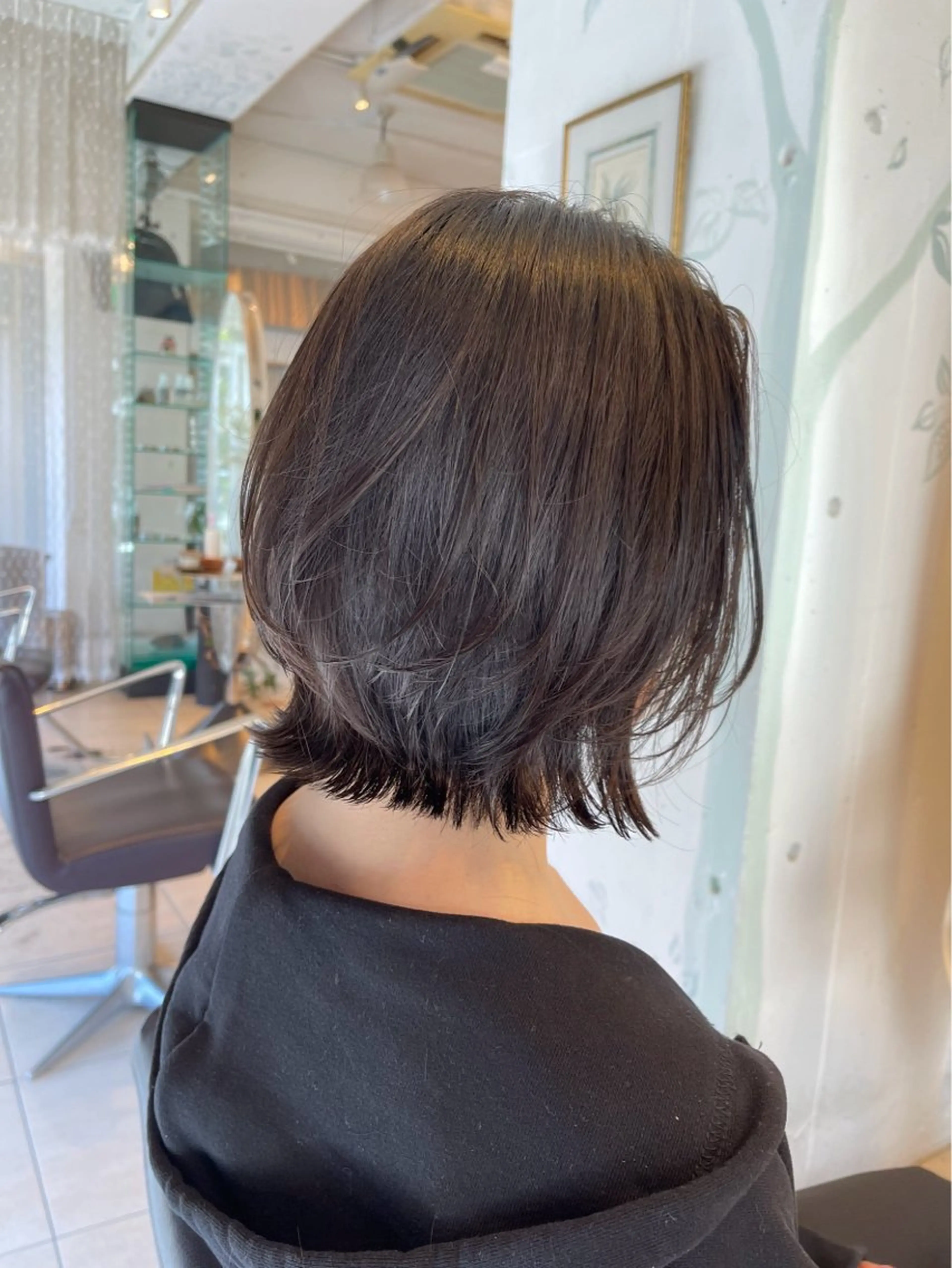 ミディアム ミディアムレイヤー レイヤーカット カット 美髪矯正/縮毛矯正 越野雄大のヘアスタイル