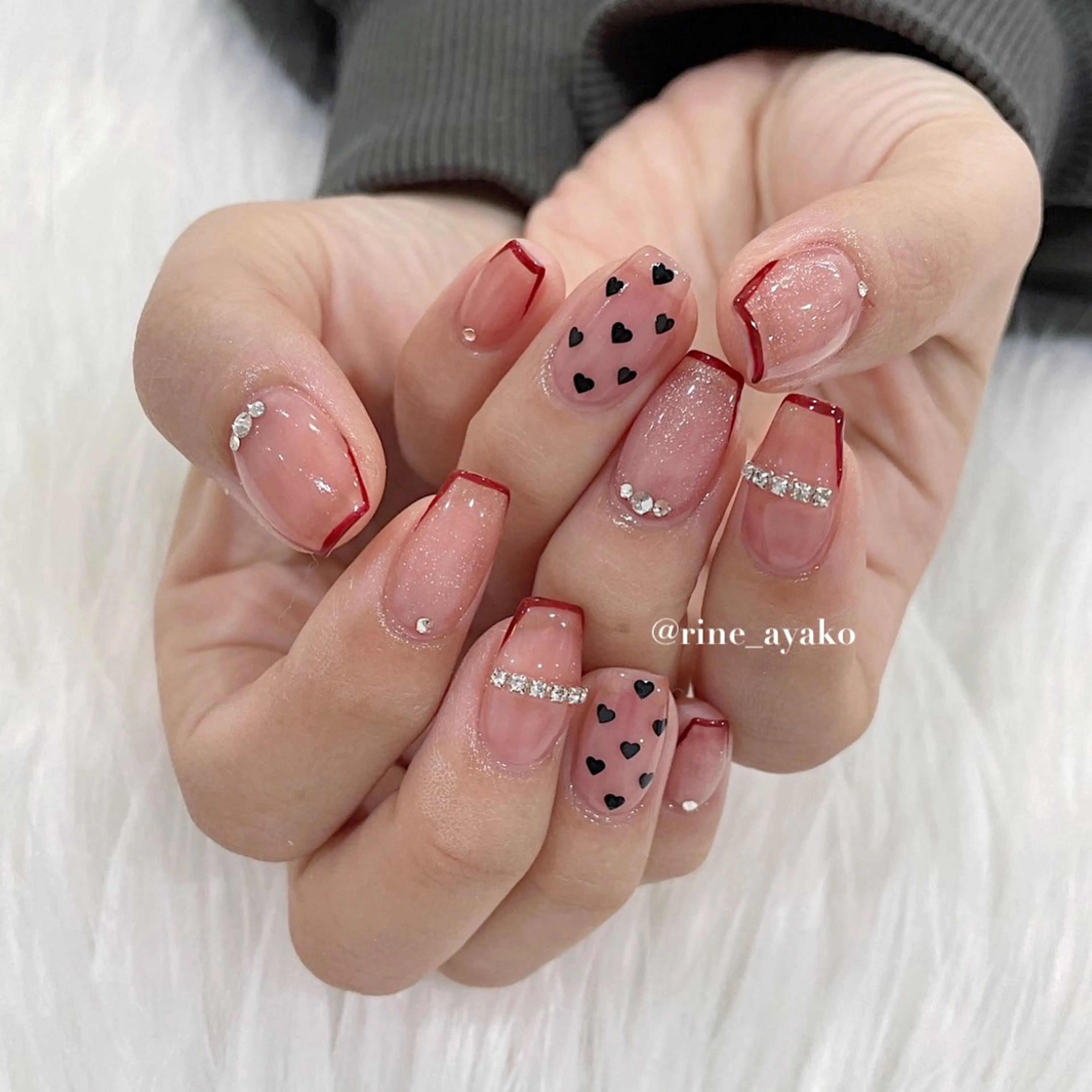 ネイル nail&eyelash Rine所属・Rine 放出 (リネ)のネイルデザイン