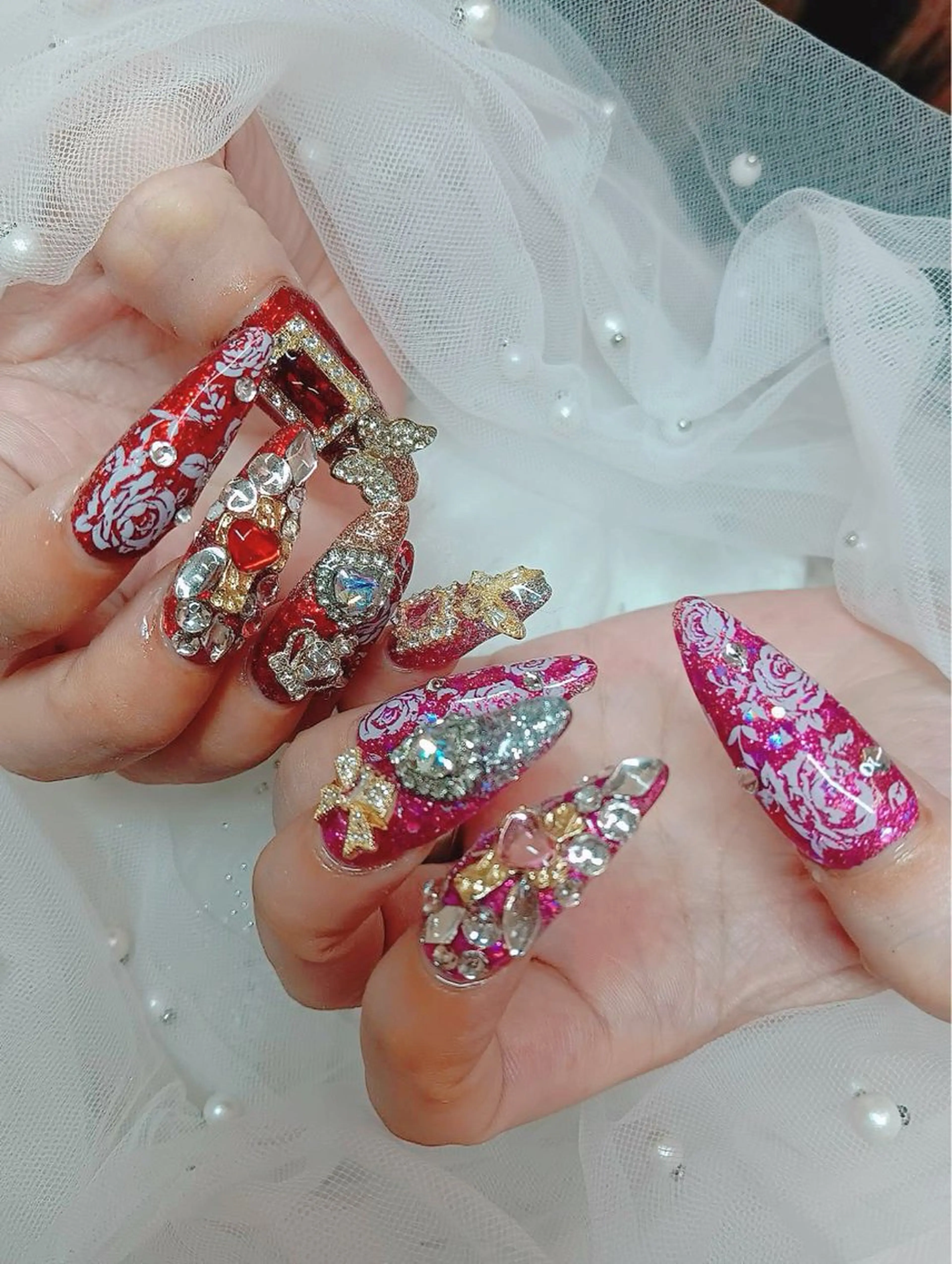 ネイル ハンドネイル 柘植 祐子のネイルデザイン