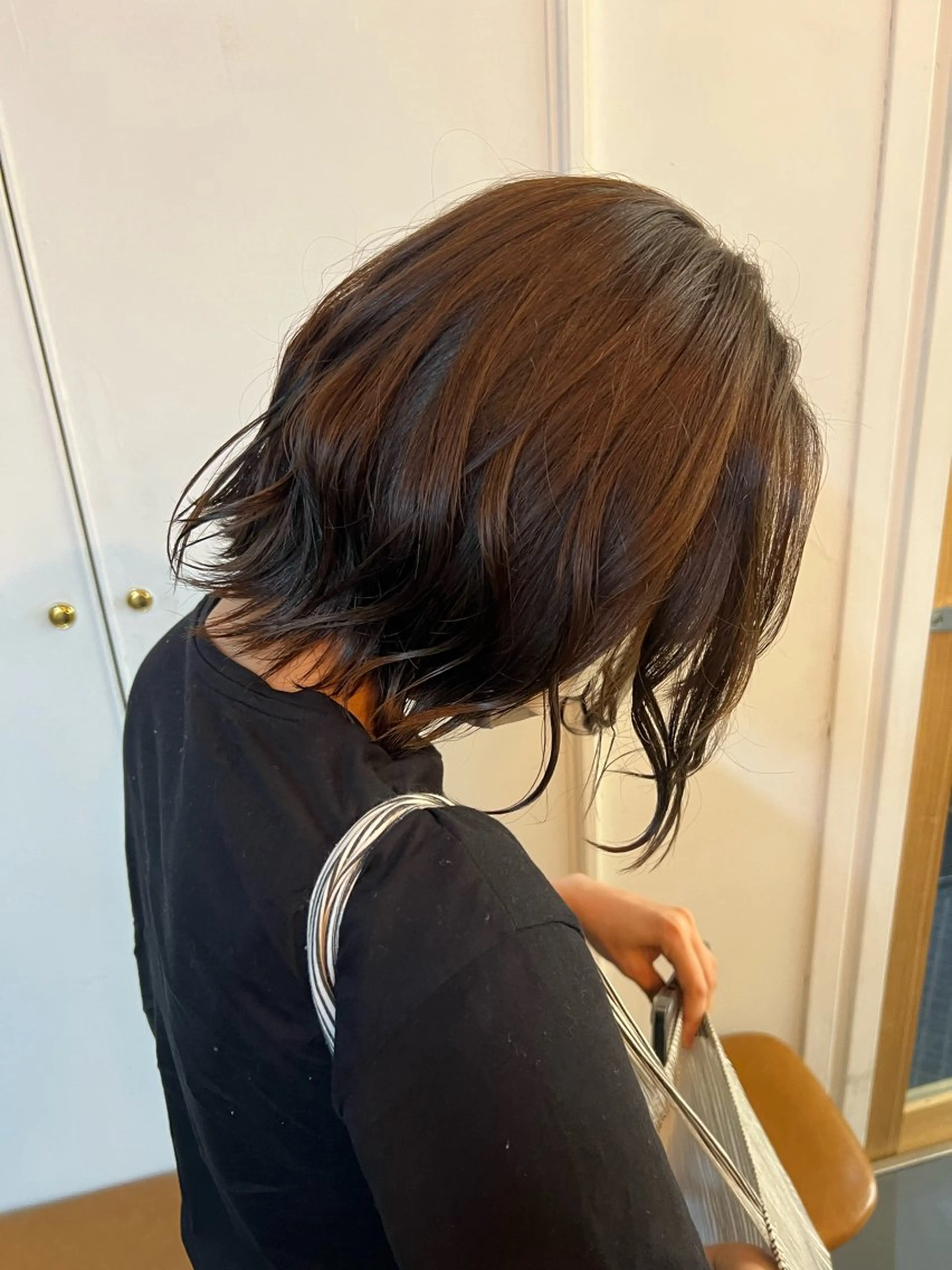 ショート カラー ヘアアレンジ モリ ナツルのヘアスタイル