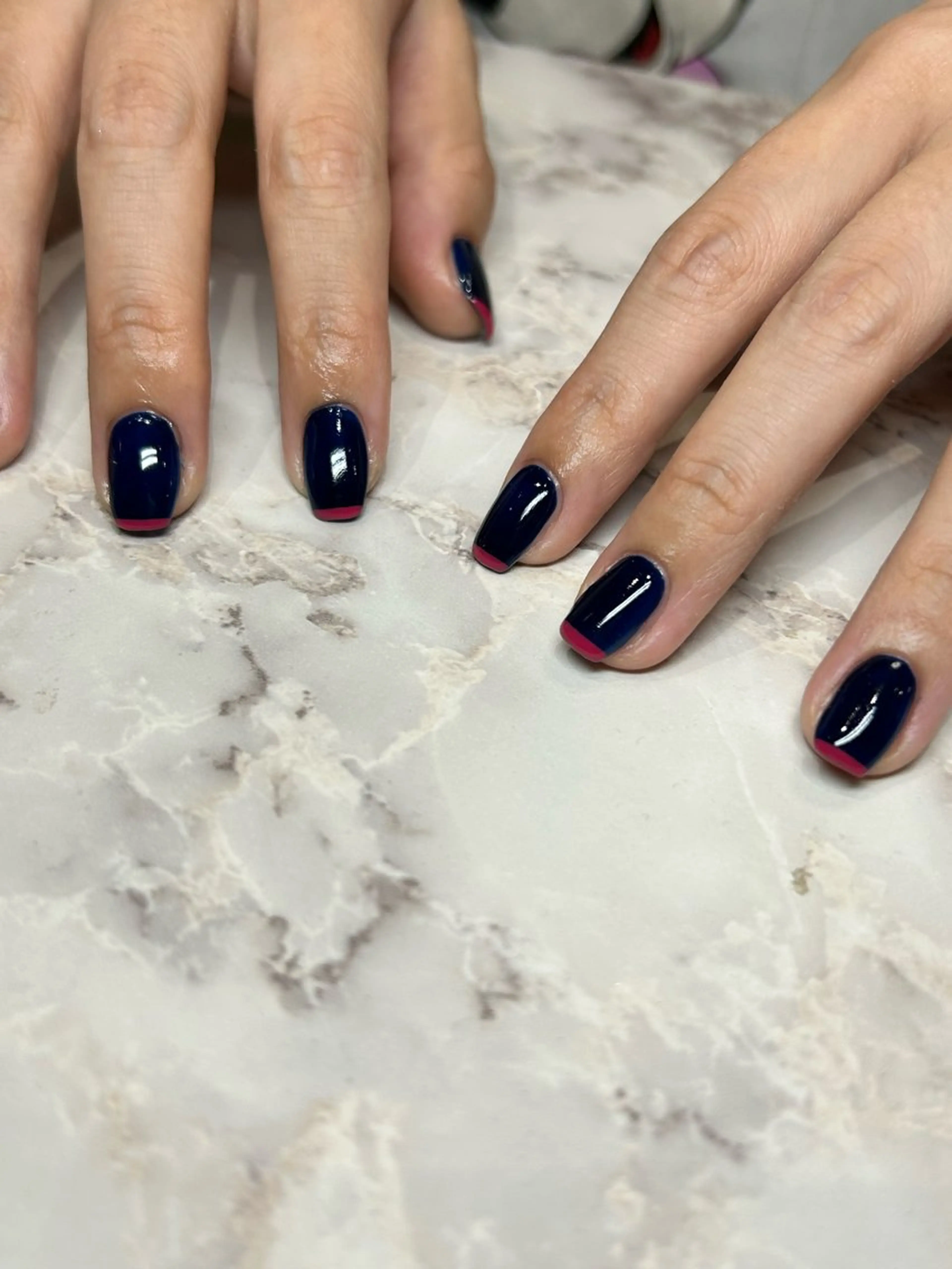 ネイル フレンチネイル Raby 浅草店所属・raby KESAMIのネイルデザイン