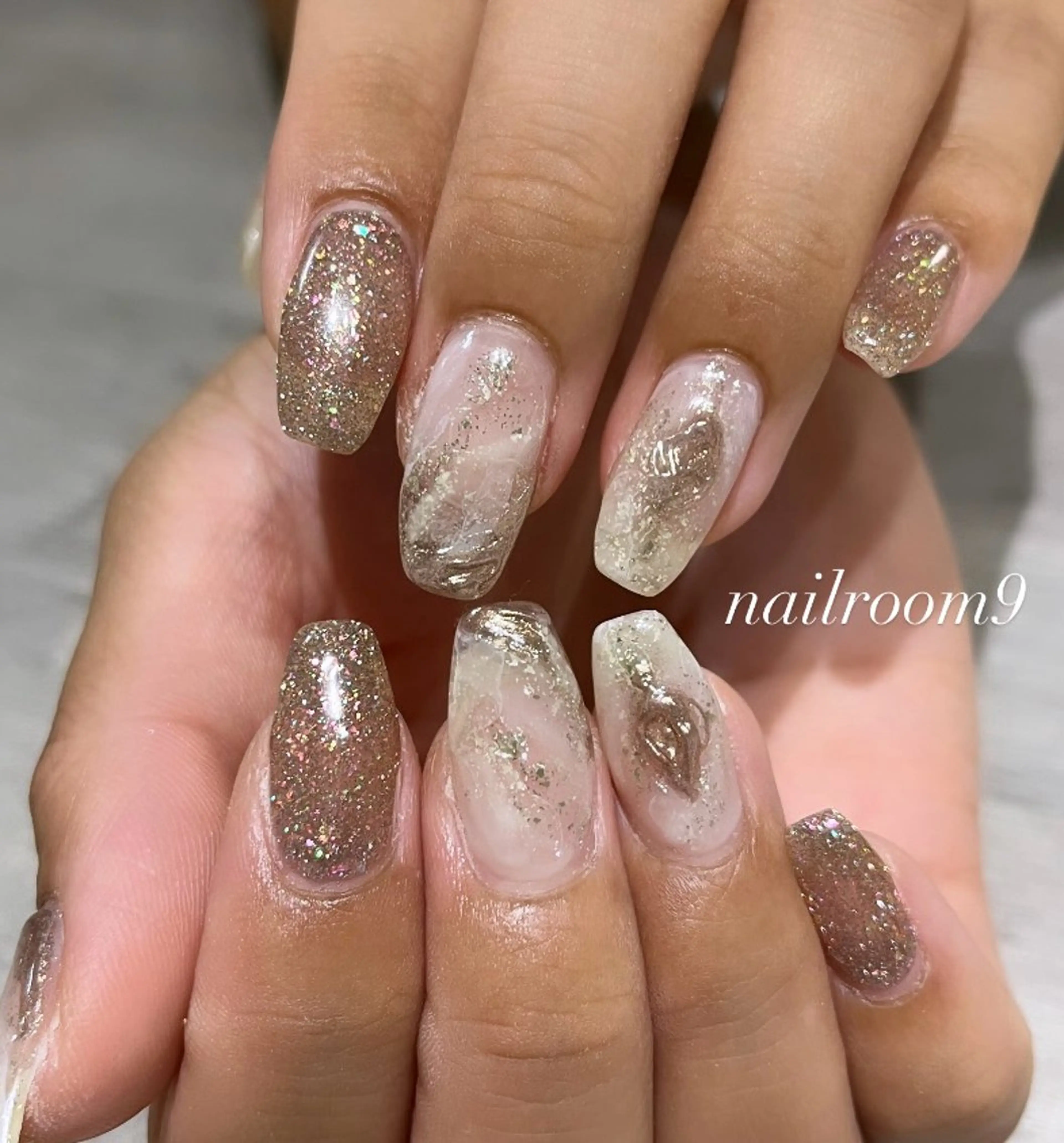 ネイル ハンドネイル nail room9 ☺︎のネイルデザイン
