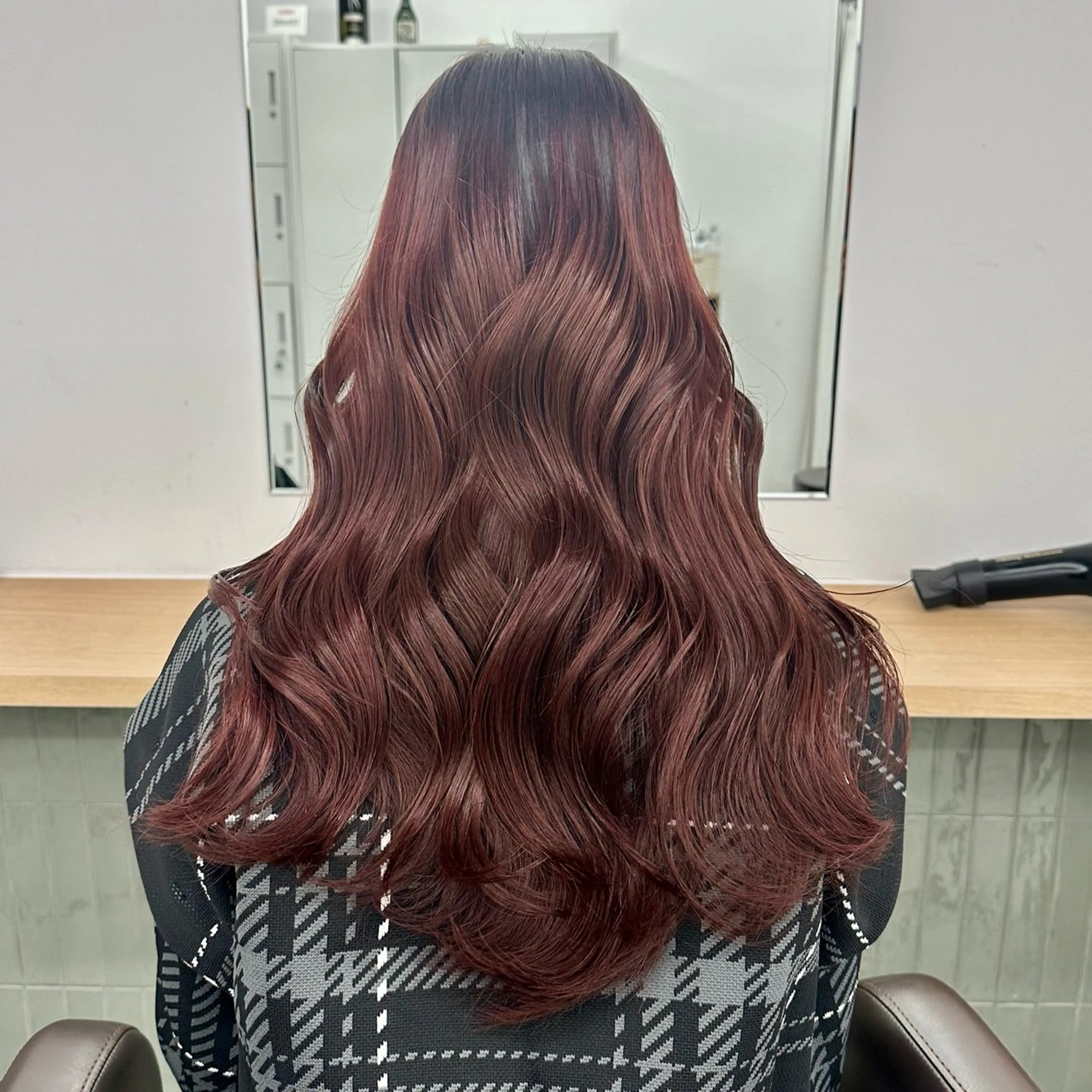 セミロング カラー カット ヘアカラー トリートメント ブリーチなし/レイヤ ー特化🌈Tommyのヘアスタイル