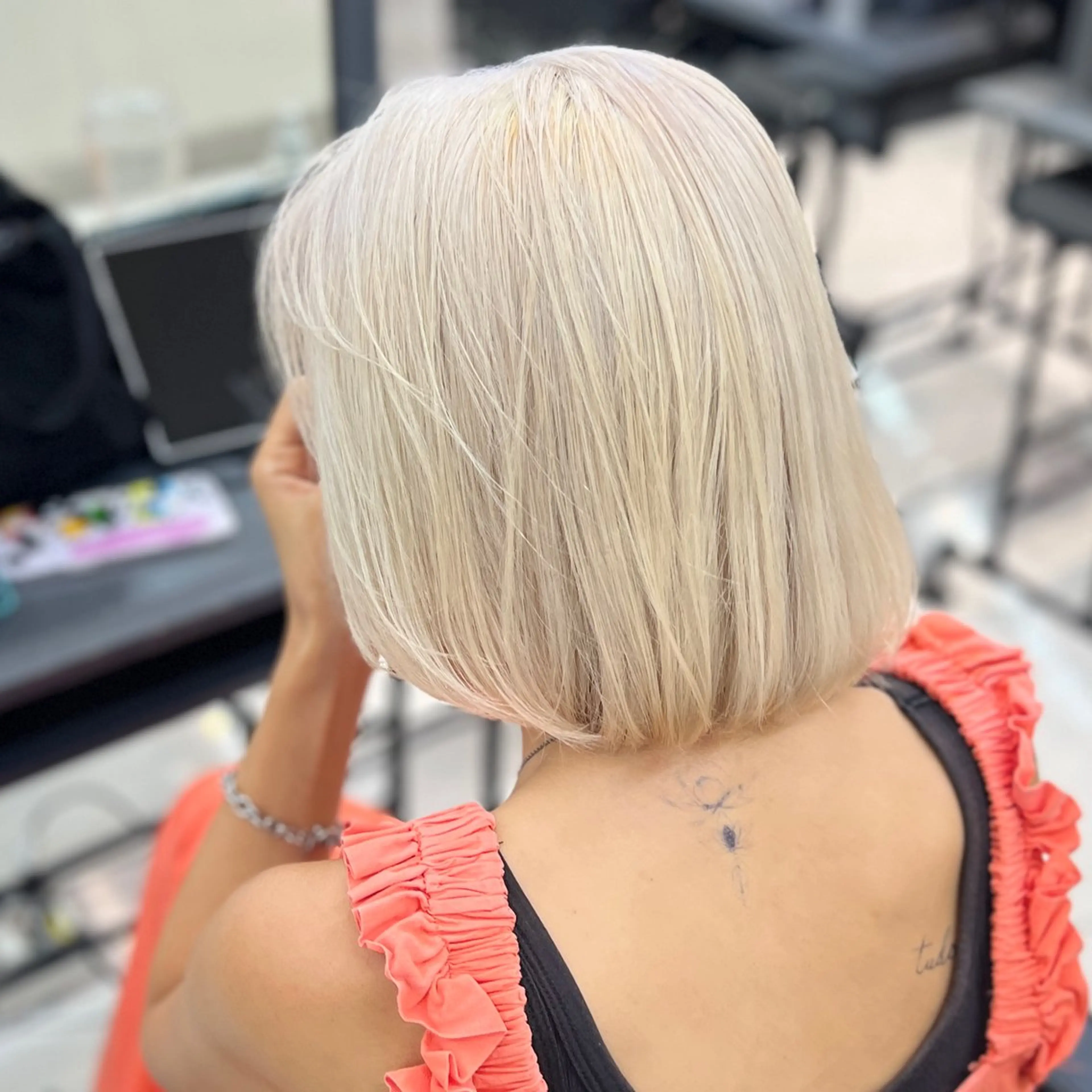 ミディアム vain　渋谷【ヴェイン シブヤ】所属・Rio / 縮毛矯正🍒のヘアスタイル