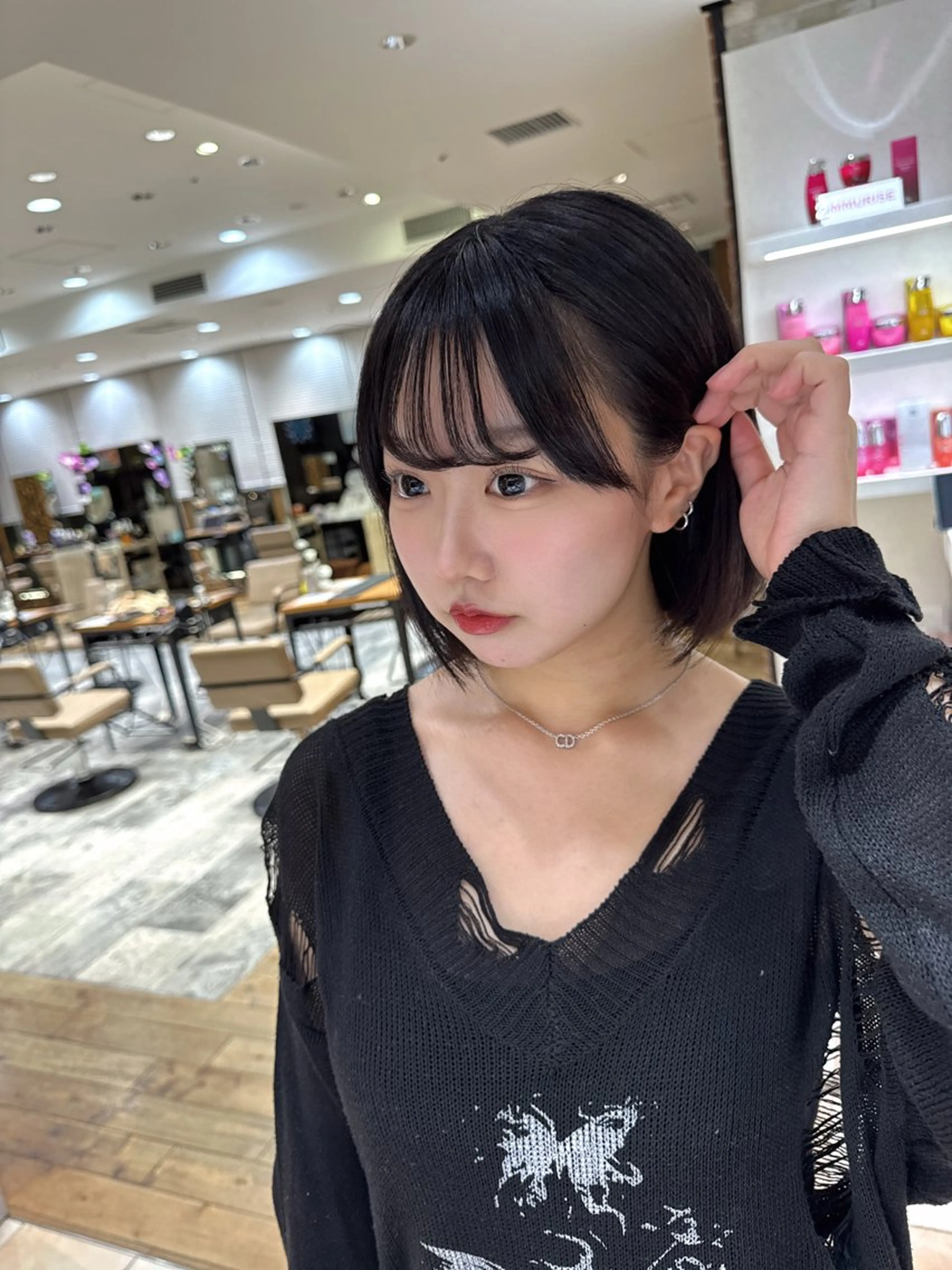 ショート 新宿／透明感カラー/ 髪質改善/早野大空のヘアスタイル