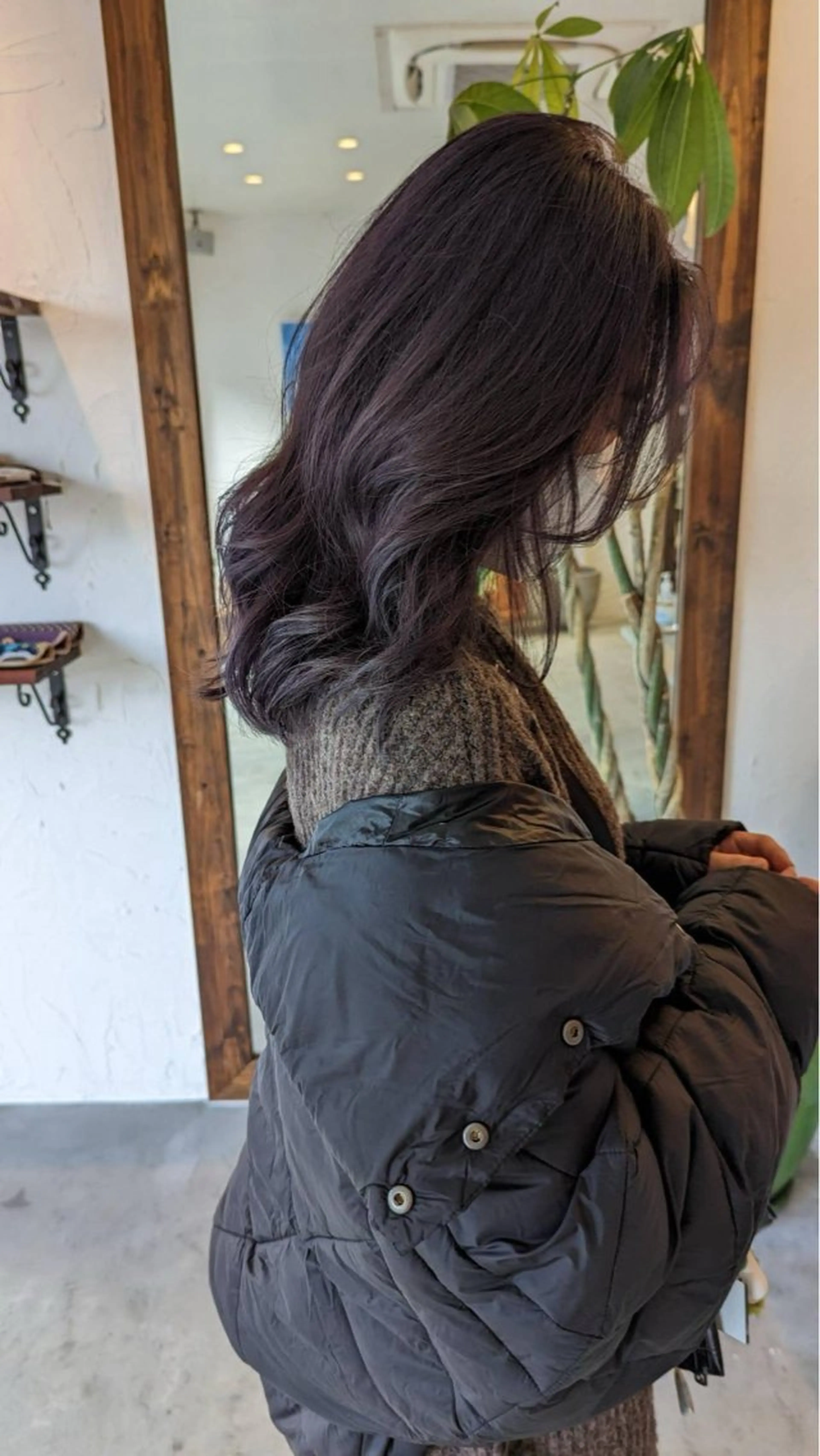 カラー 大崎 彩央のヘアスタイル