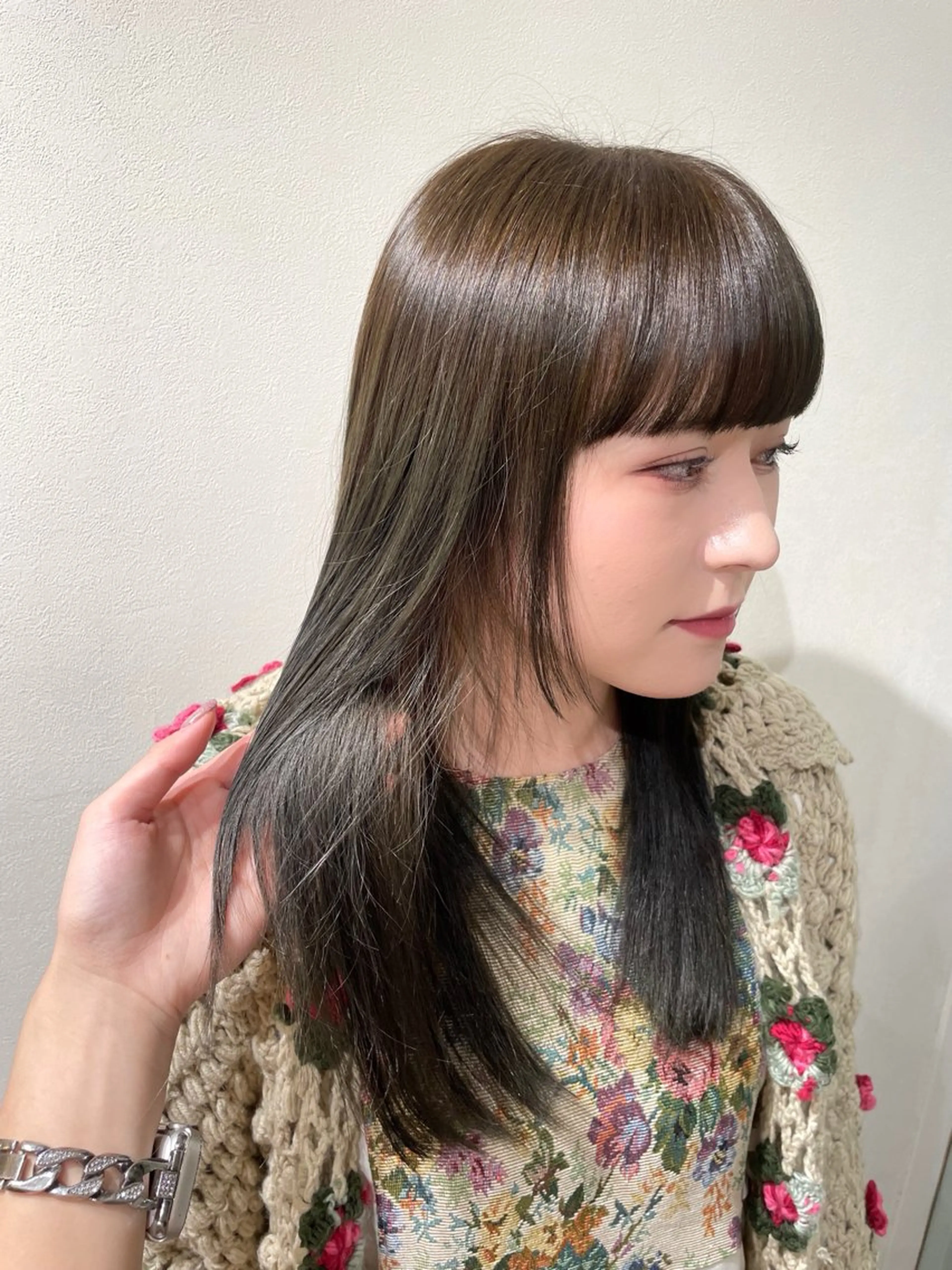 ロング カラー ｺﾄﾐ【メンズ特化】 女子ウケ提案🫶🏻のヘアスタイル