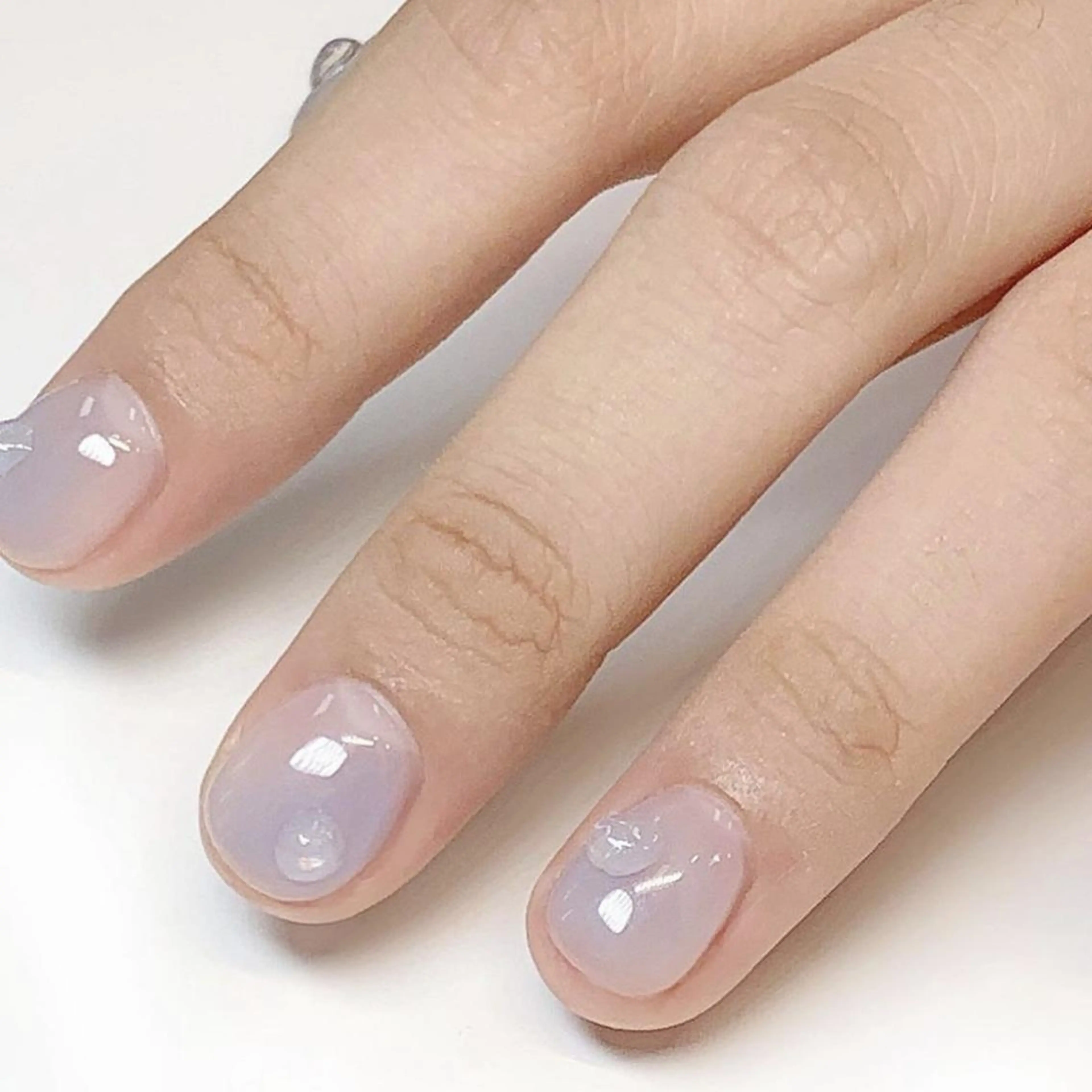 ネイル クリアネイル ジェルネイル パラジェル ハンドネイル 🩵Yun nail Salon 🩵のネイルデザイン