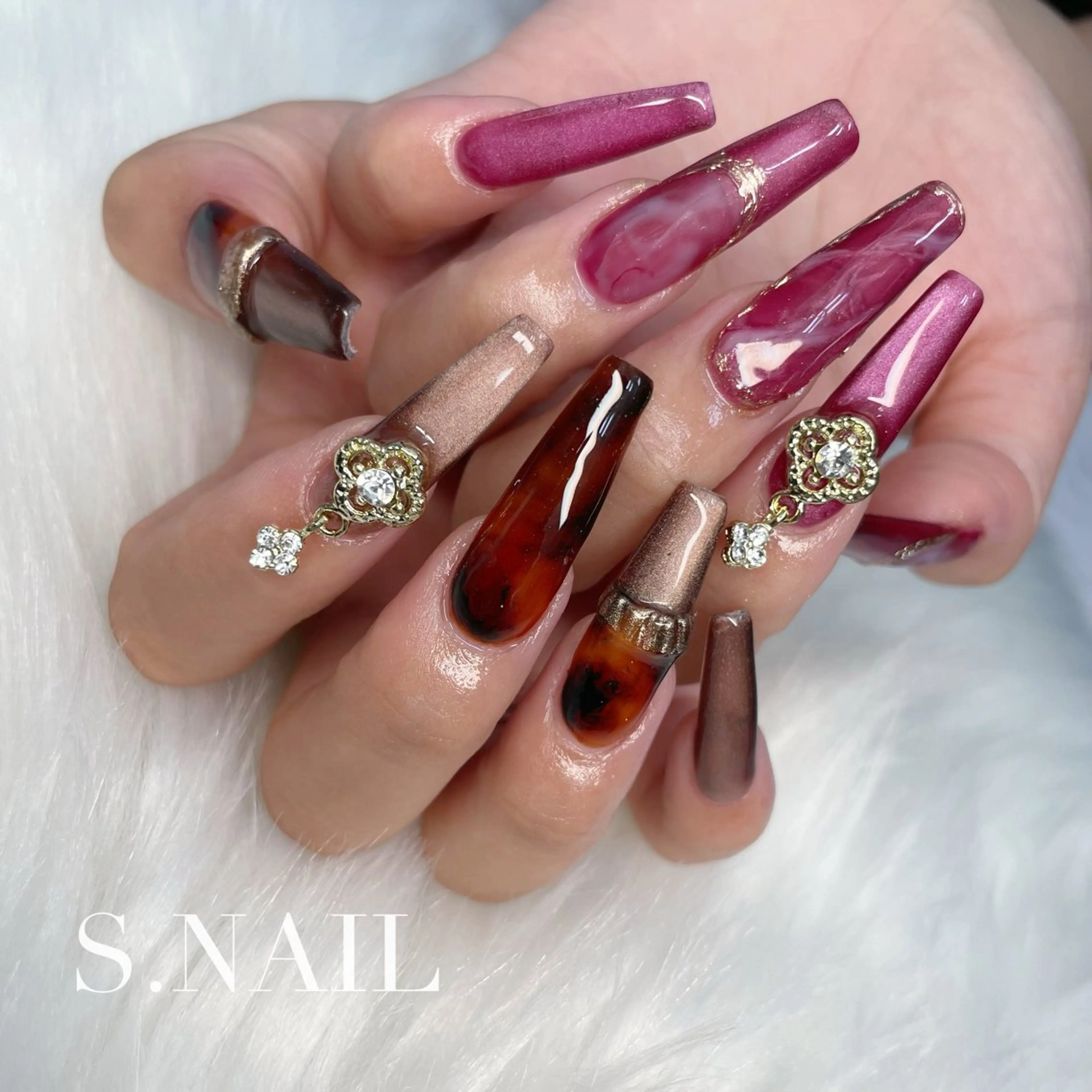ネイル ハンドネイル S♡NAIL所属・S.NAIL Suuのネイルデザイン