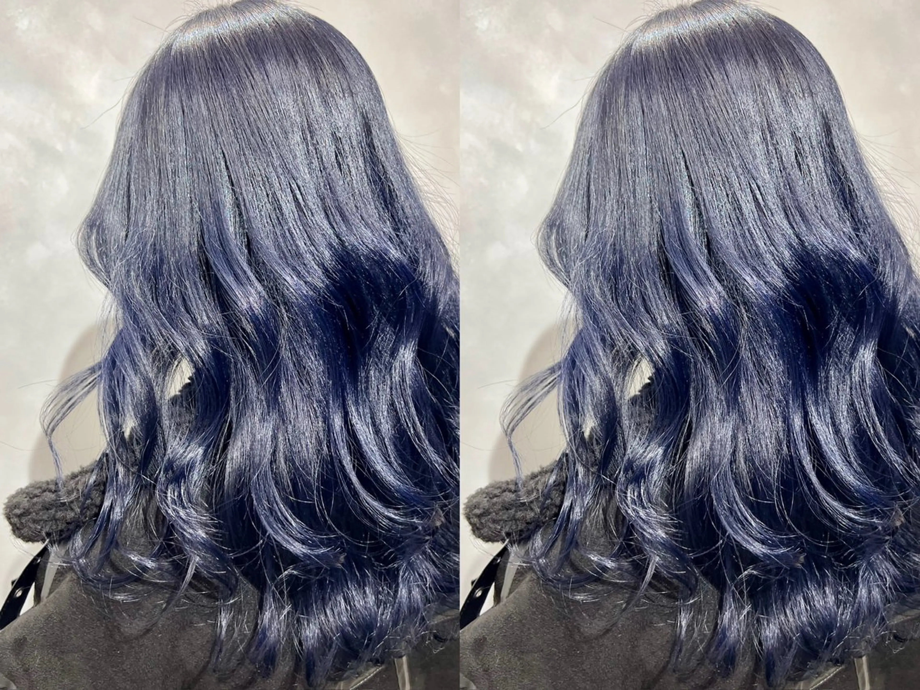 セミロング カラー ブリーチ 髪質改善/縮毛矯正 レイヤー/松川匠のヘアスタイル