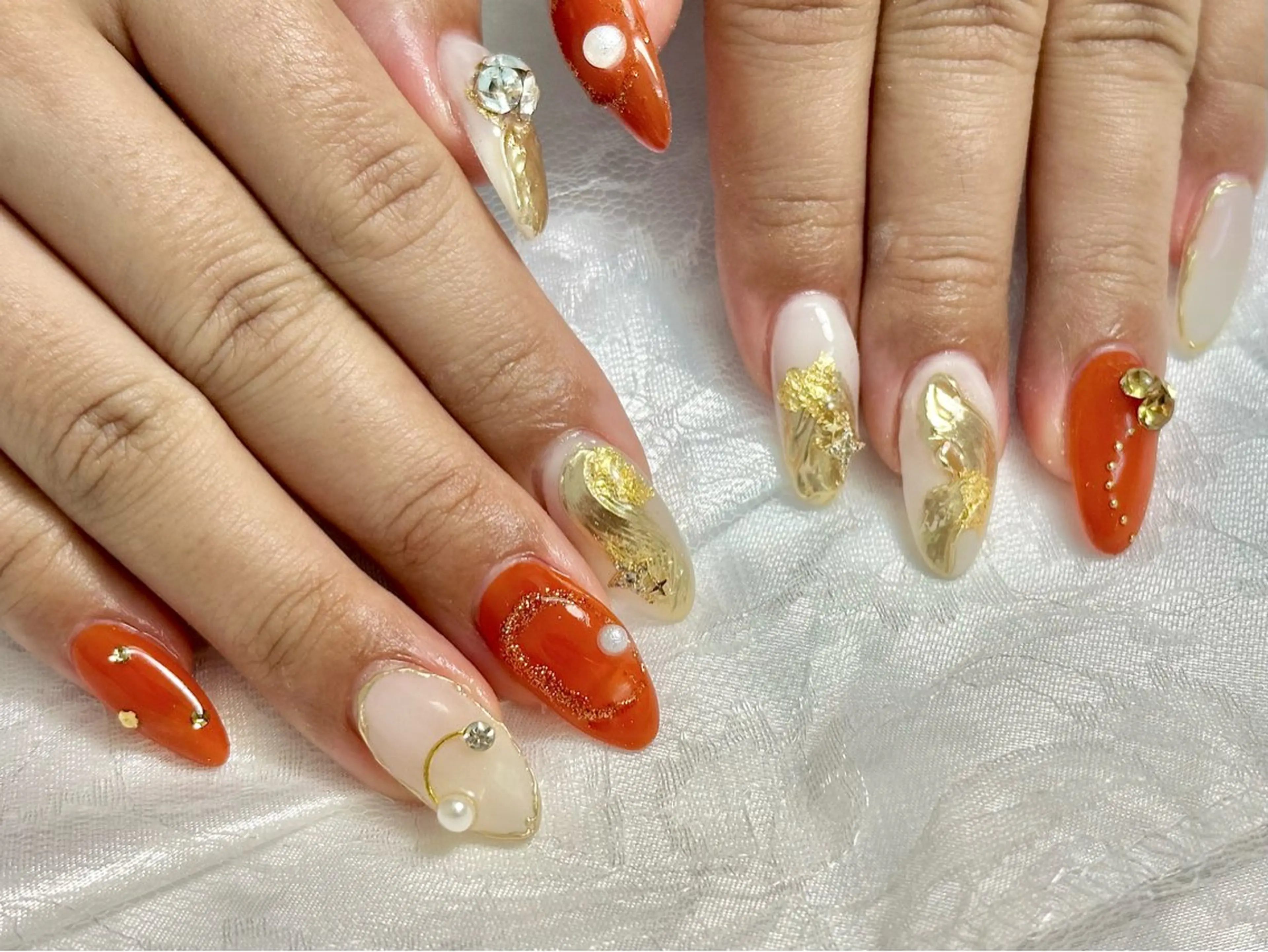 セミロング yuka ♡のネイルデザイン