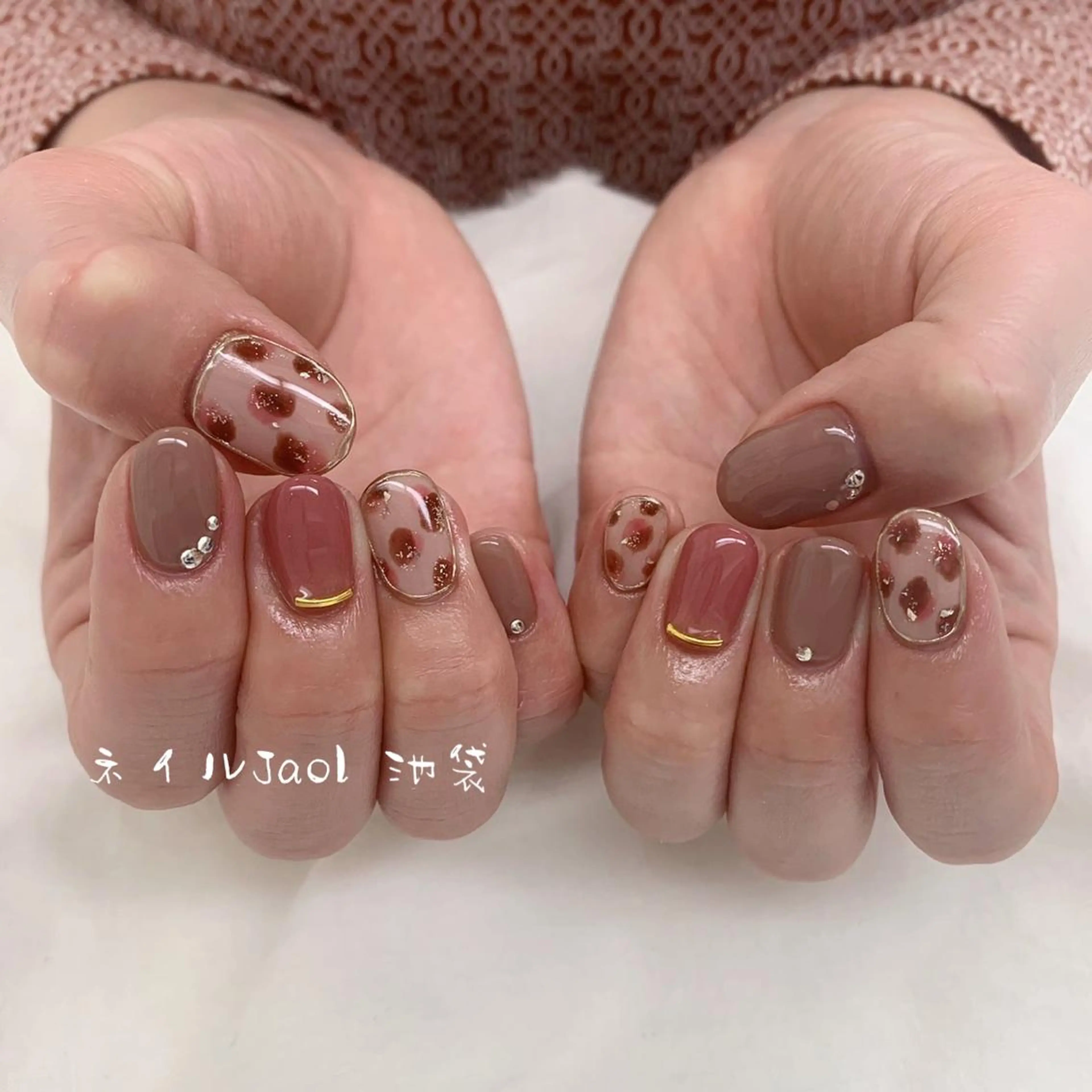ミディアム nail jaol池袋店所属・ネイルJaol 池袋のネイルデザイン