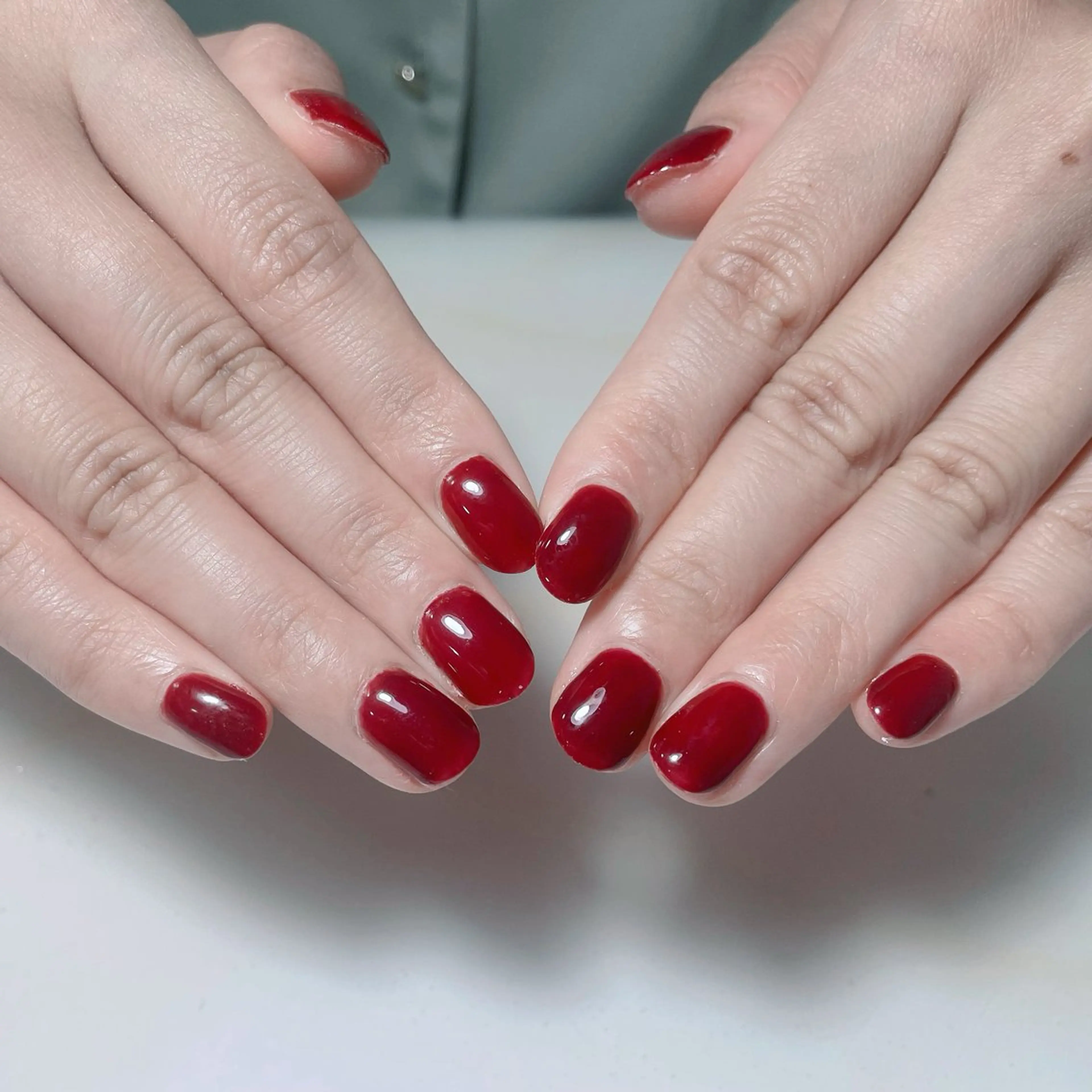 ネイル アートネイル フレンチネイル ジェルネイル グラデーション 韓国ネイル ハンドネイル 久保田 マリコのネイルデザイン