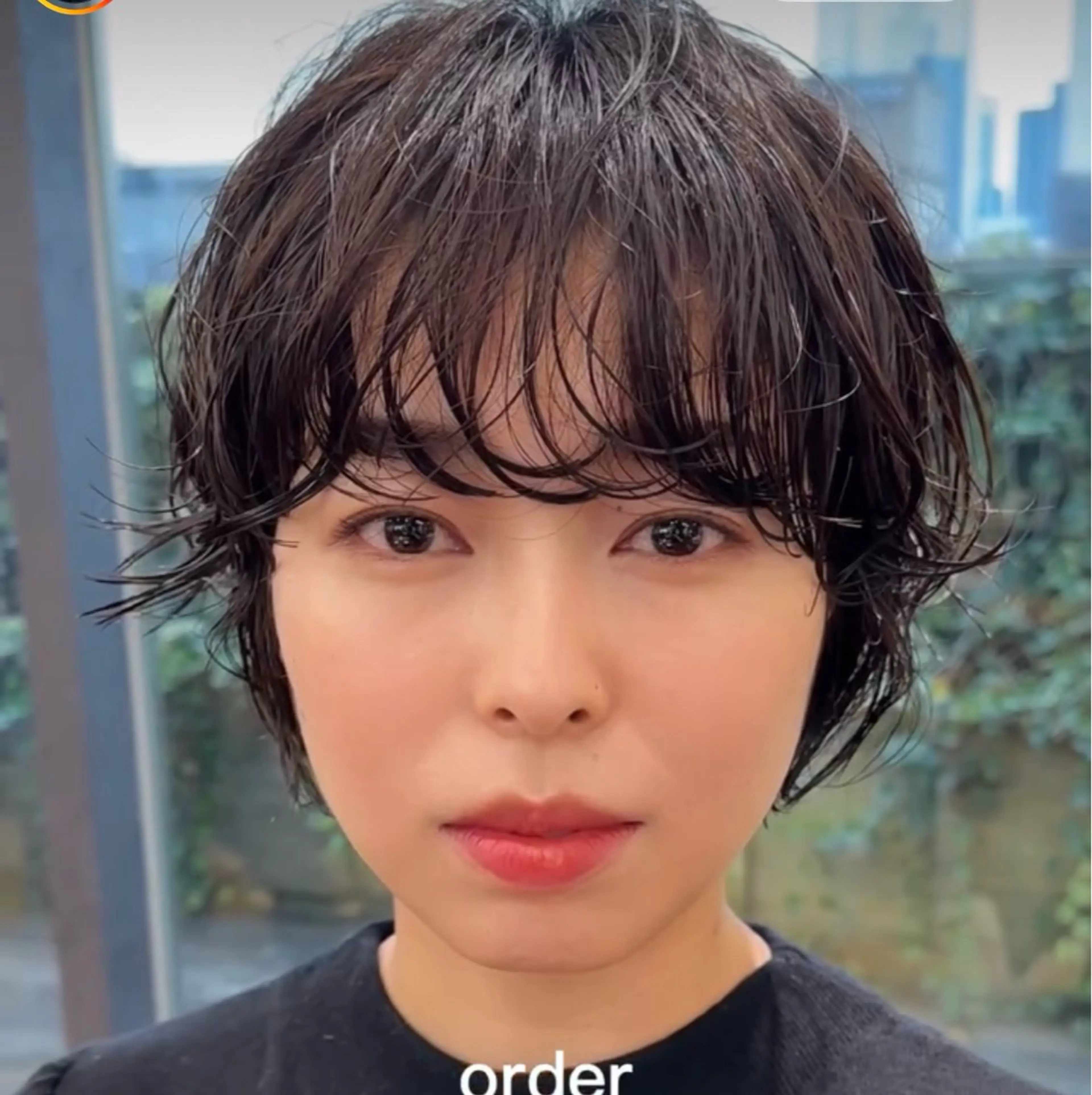 ショート パーマ ショート✂️ 無料カット🔥すかいのヘアスタイル