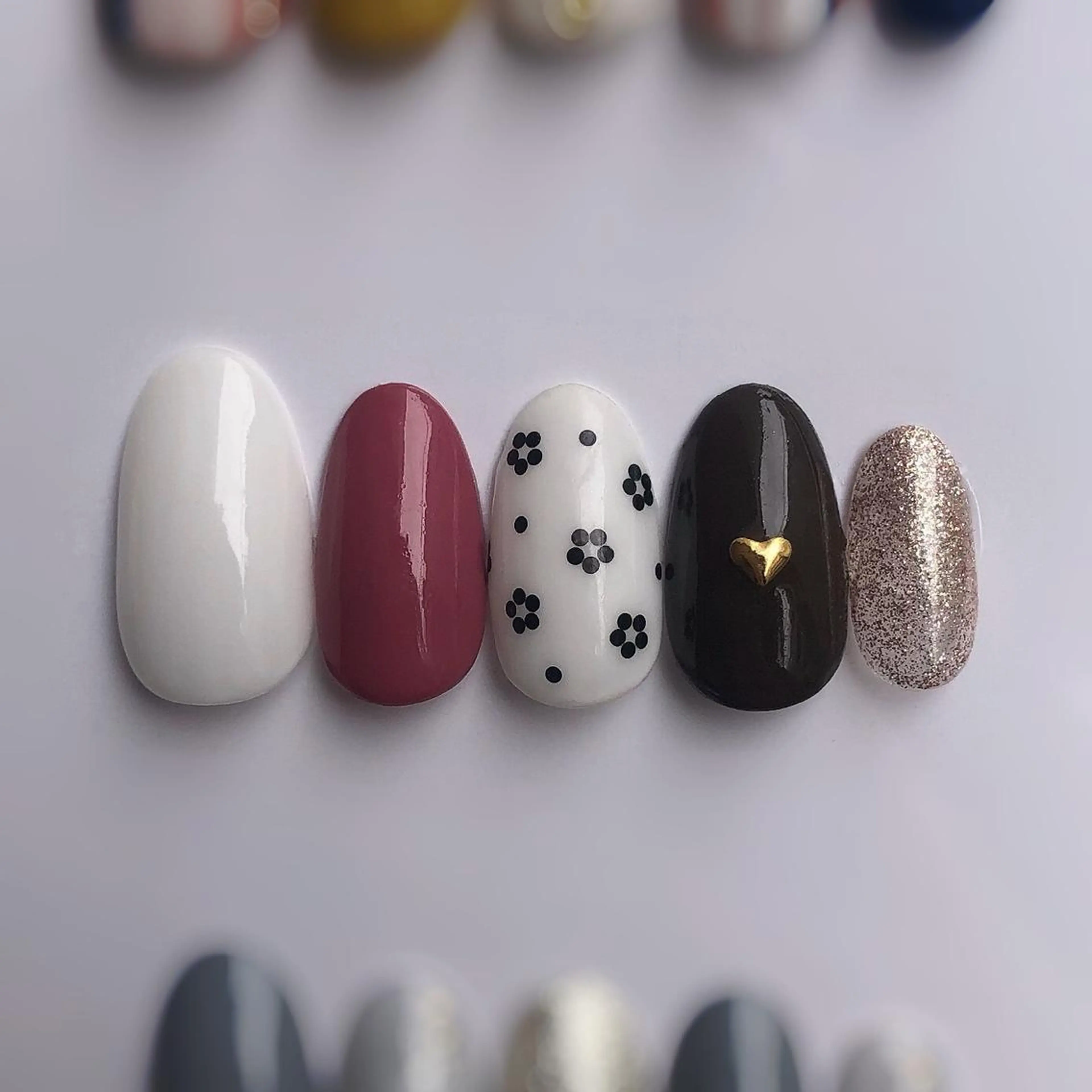 ネイル ハンドネイル ibrel  nail所属・内田 光のネイルデザイン